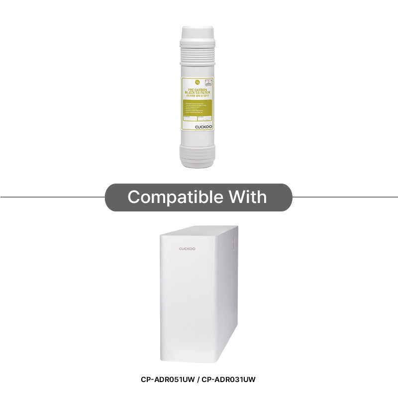 1 Year Water Filter Replacement Bundle for CP ADR031UW (CPFS AD12M1103US) - Premium Filtration System for Clean Drinking Water at Home & Office