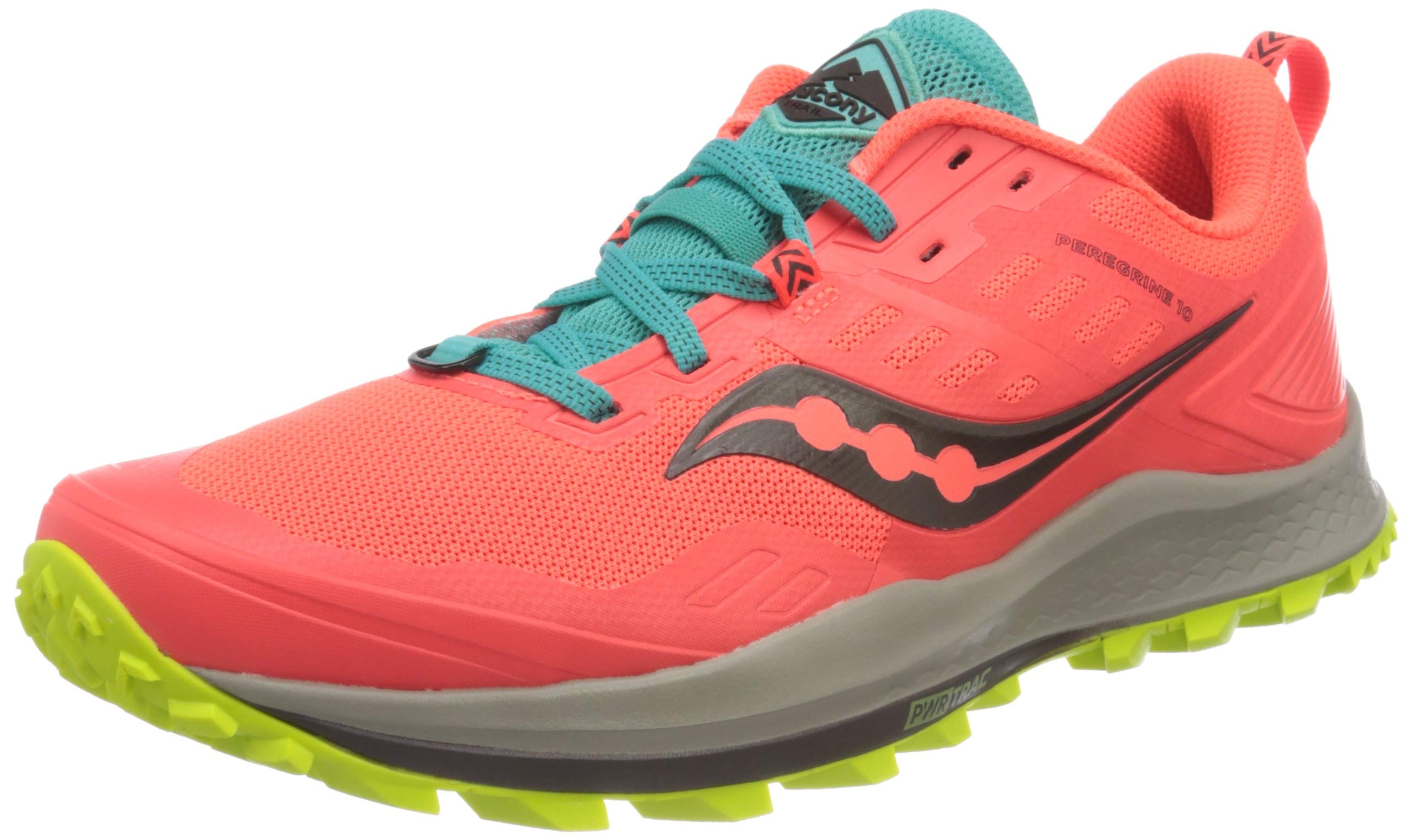 Saucony Women's Peregrine 10 Trail Running Shoes - Lightweight & Durable for Hiking, Jogging & Outdoor Adventures