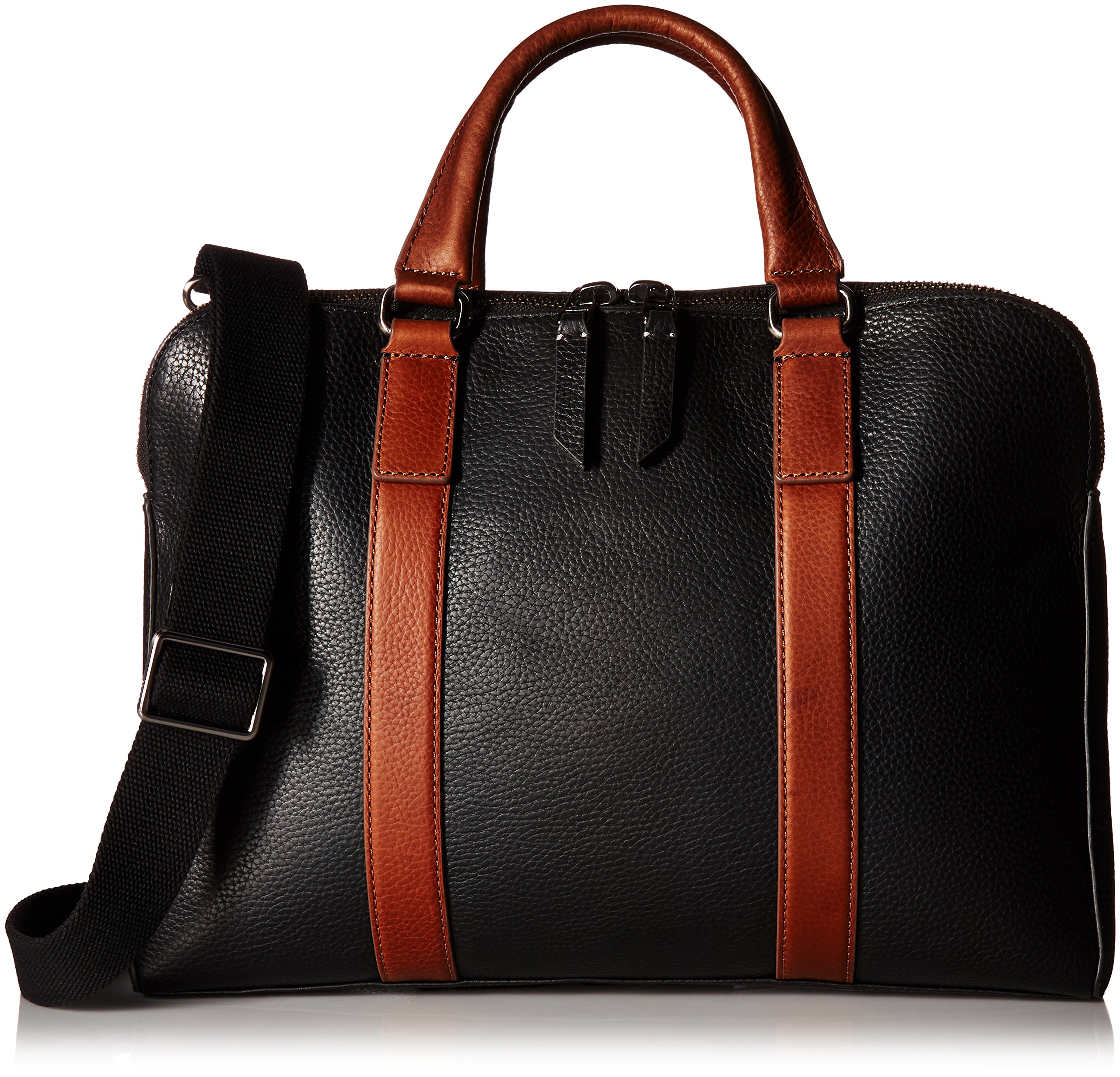 Fossil Mayfair Double Zip Work Messenger Bag for Women & Men - Stylish Laptop Briefcase for Office, Business, Travel & Commuting