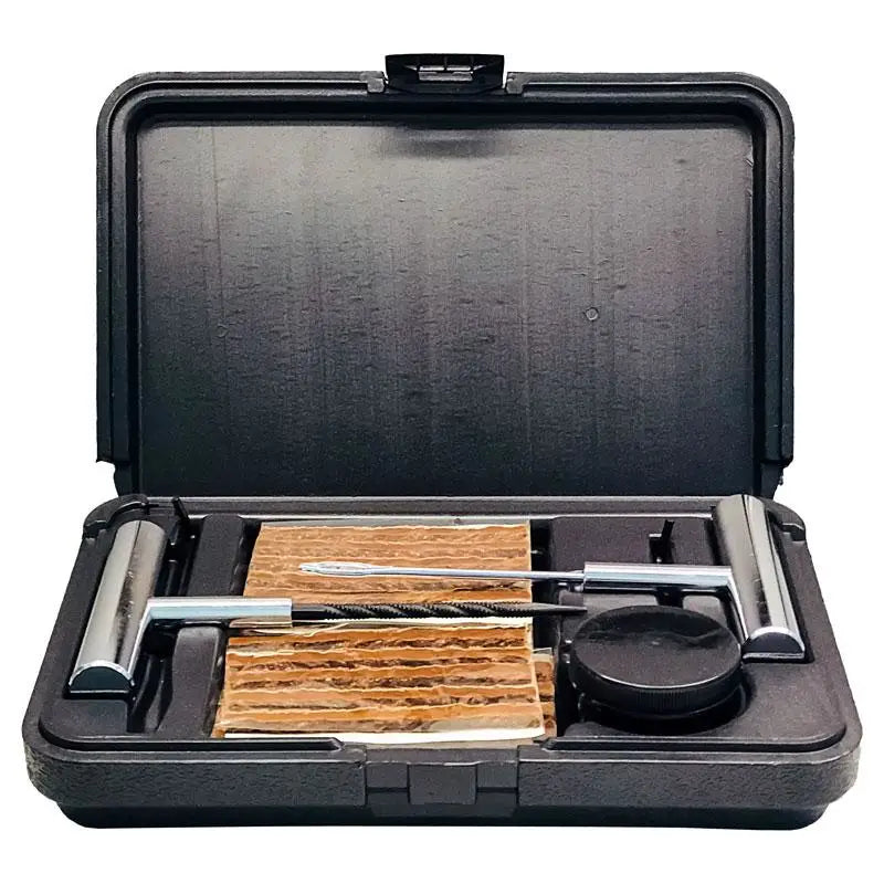 AAValueline 1/4 Inch Brown String Tire Repair Kit - Professional Puncture Fix for Cars, Trucks & Motorcycles - Emergency Roadside Tire Plug Kit for Flat Tire Repairs