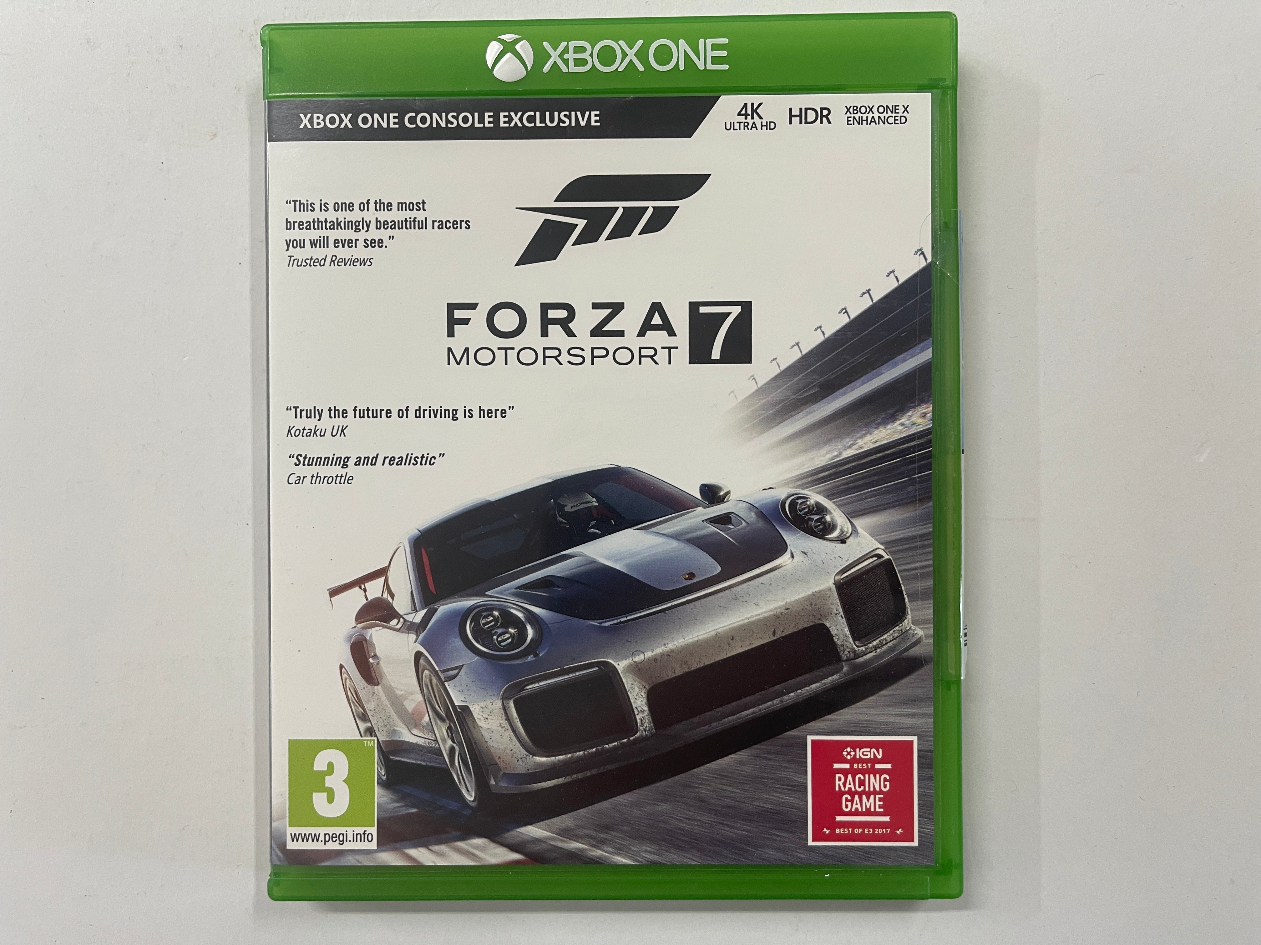Forza Motorsport 7 Complete Edition - Xbox One Racing Game with Original Case | Perfect for Racing Enthusiasts & Simulation Gamers