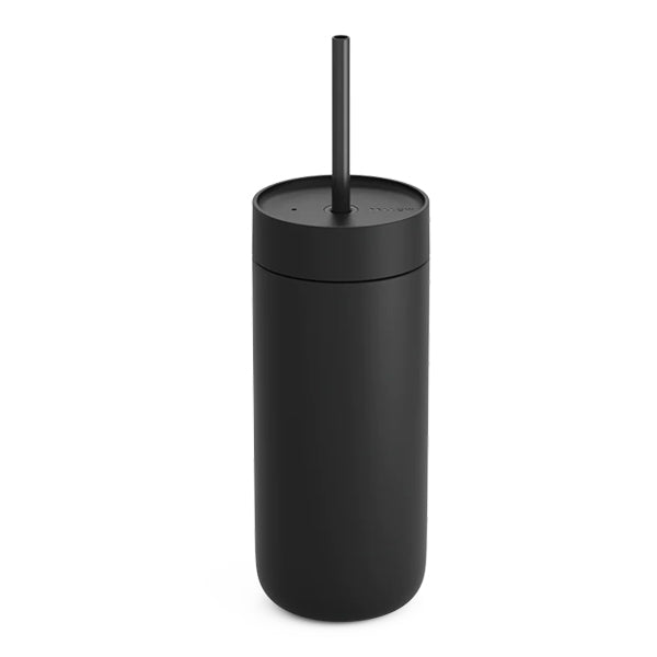 Fellow Carter Cold Mug - 16oz Vacuum Insulated Stainless Steel Tumbler with Lid, Keeps Drinks Cold for 24 Hours - Perfect for Iced Coffee, Smoothies & Outdoor Activities