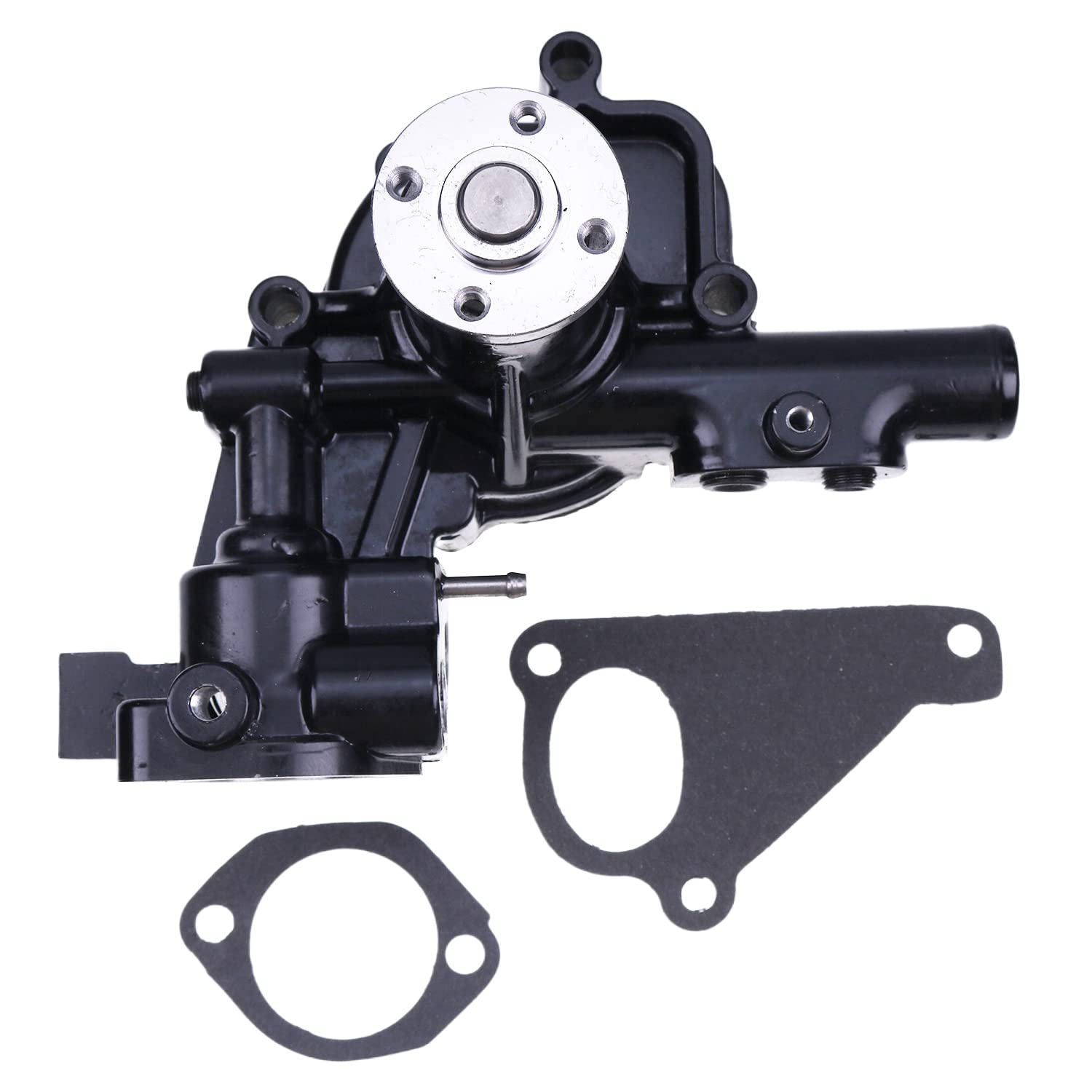FridayParts AM882090 Water Pump with Gasket - Compatible Replacement for John Deere Excavator Models 27D 35D 50D - Heavy Duty Construction Equipment Parts for Excavator Maintenance & Repair
