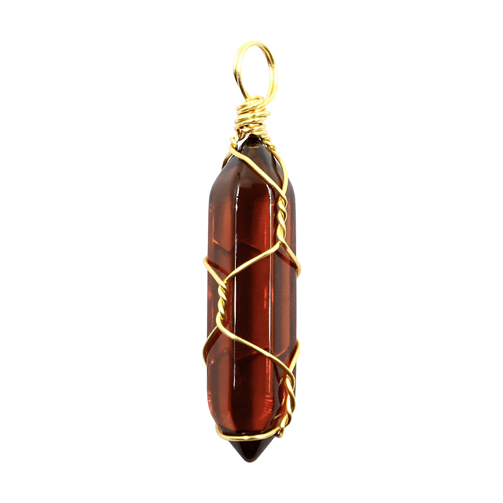 Natural Fluorite Quartz Crystal Healing Stone - Hexagonal Amethyst Wand Point for Energy Cleansing & Chakra Balancing | Elegant Retro Jewelry Gift for Women, Birthday Present | Perfect for Meditation, Reiki & Home Decor