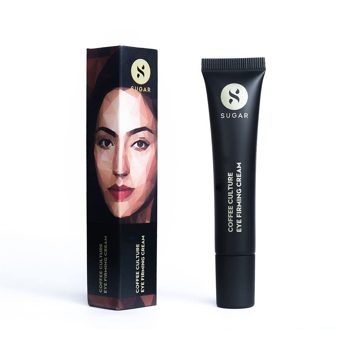 SUGAR Cosmetics Coffee Culture Eye Firming Cream with Caffeine & Hyaluronic Acid - 15ml Under Eye Cream for Dark Circles & Puffiness Relief | Day & Night Use for Brighter, Refreshed Eyes