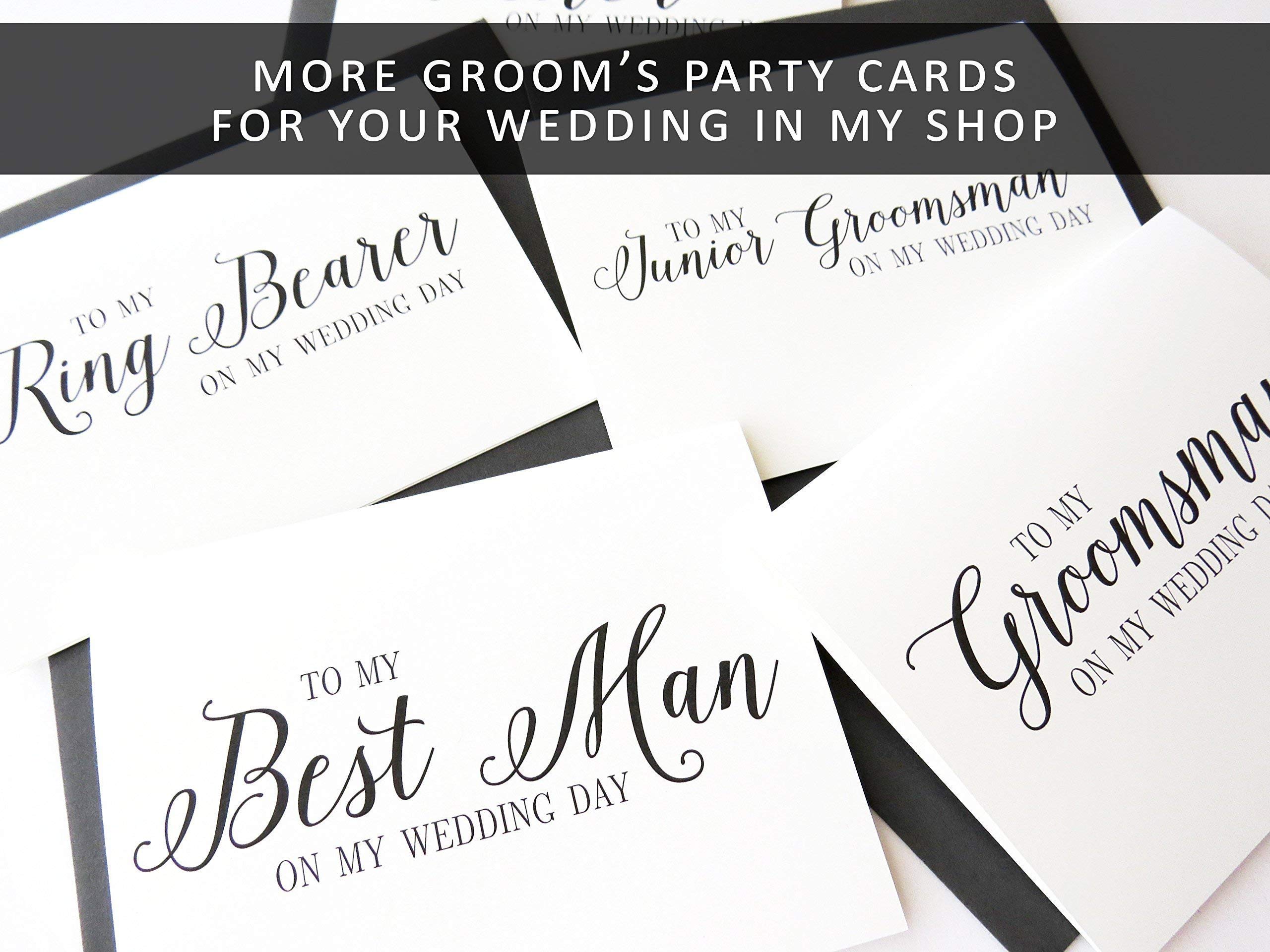 Will You Be My Usher Card - Romantic Proposal Greeting Card with Envelope for Wedding Party, Bridal Shower & Special Occasions