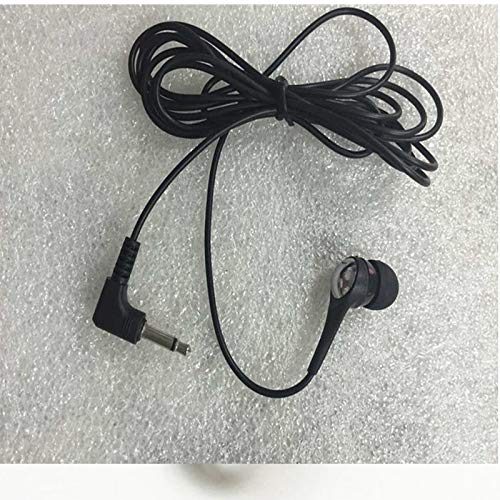 200 Pack Single Ear Earphone Mono Earbud Bulk Disposable Headphones - Compatible with iPhone, Android, MP3 Player - Perfect for Call Centers, Gyms, and Workouts