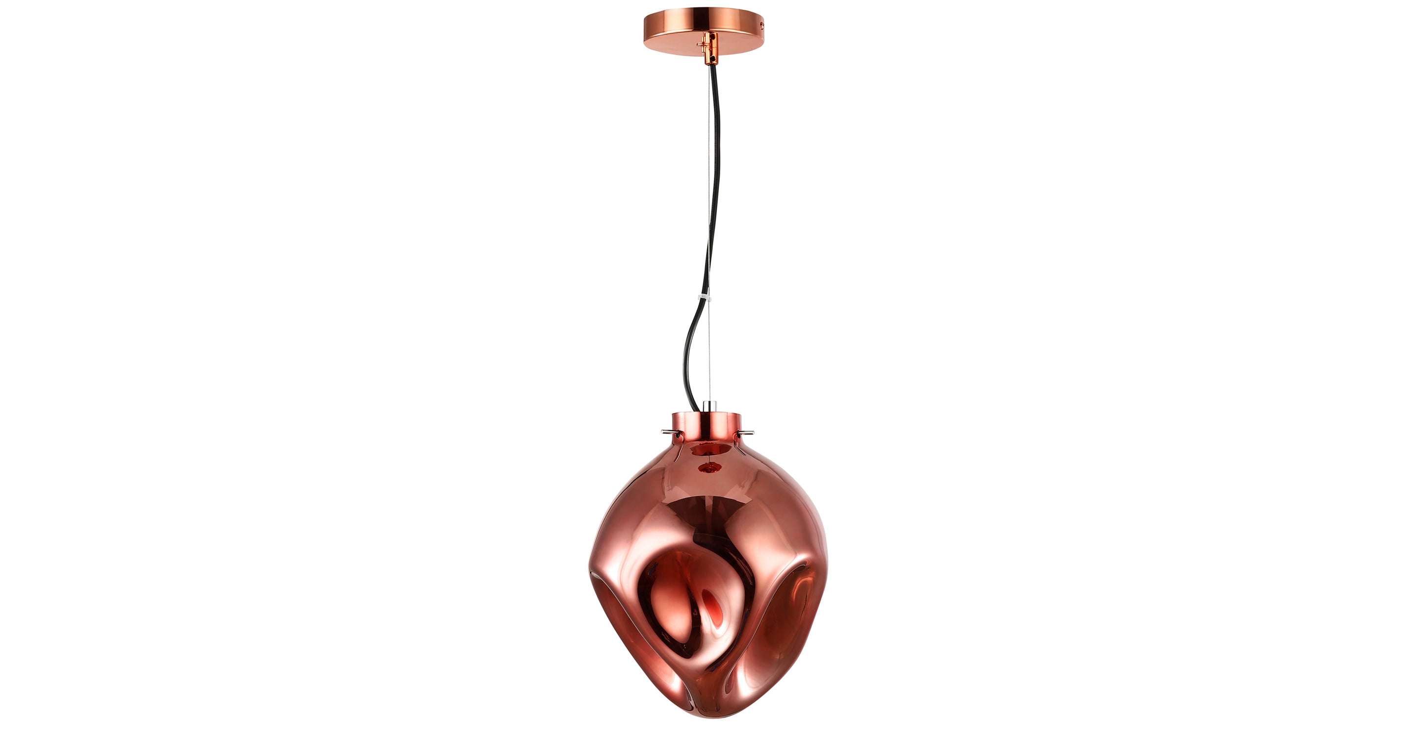 Modern Bette Pendant Light Fixture - Sleek Hanging Chandelier for Kitchen Island, Dining Room & Bedroom Lighting - Adjustable Height Contemporary Ceiling Lamp