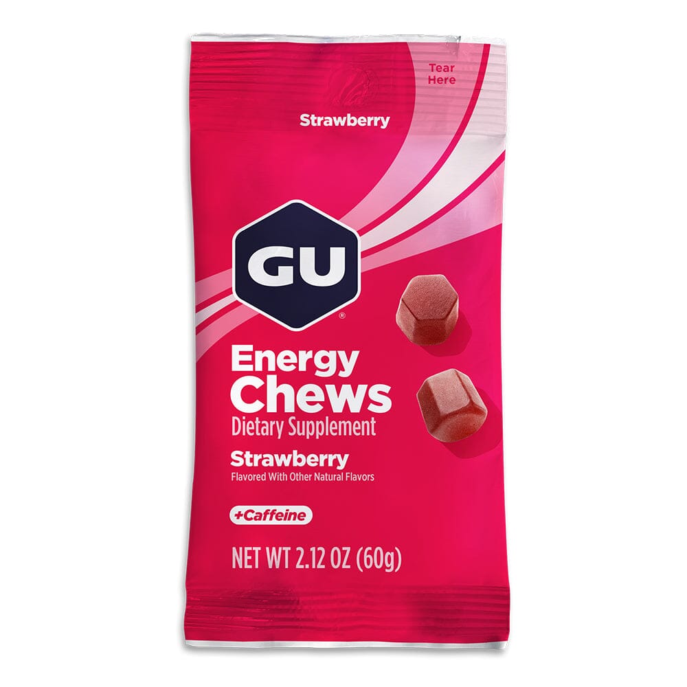 GU Chews Energy Gummies - 2 Serving Pack (20 Gummies) | Natural Energy Boost for Workouts, Focus & Daily Performance | Vegan, Gluten-Free & Delicious Flavors