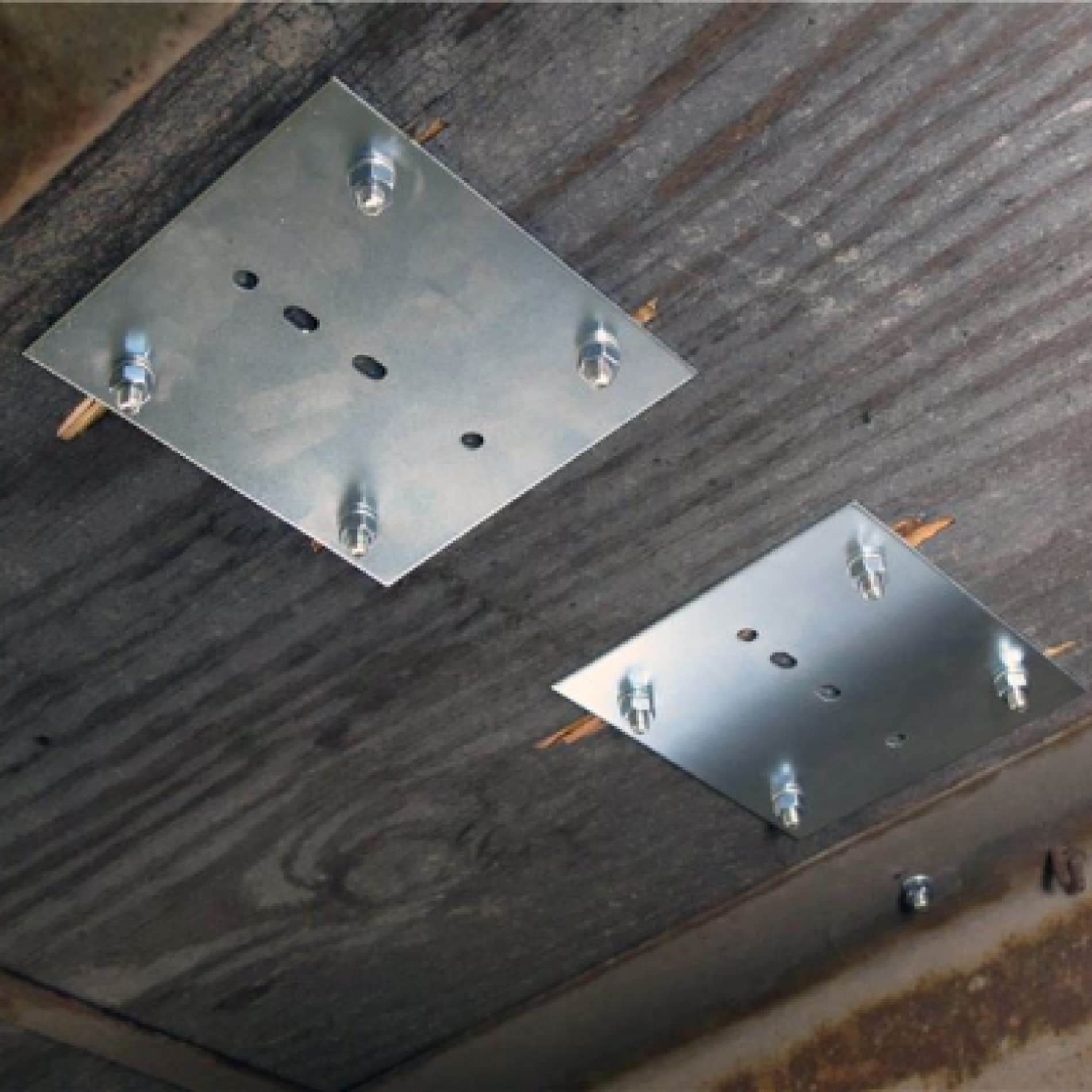 DC Cargo Ultra Secure E-Track Plate Installation Kit - 8-Pack with Rail Mounting Back Plates, Bolts, Nuts & Washers | Heavy-Duty Cargo Tie-Down System for Trailers, Trucks & Vans