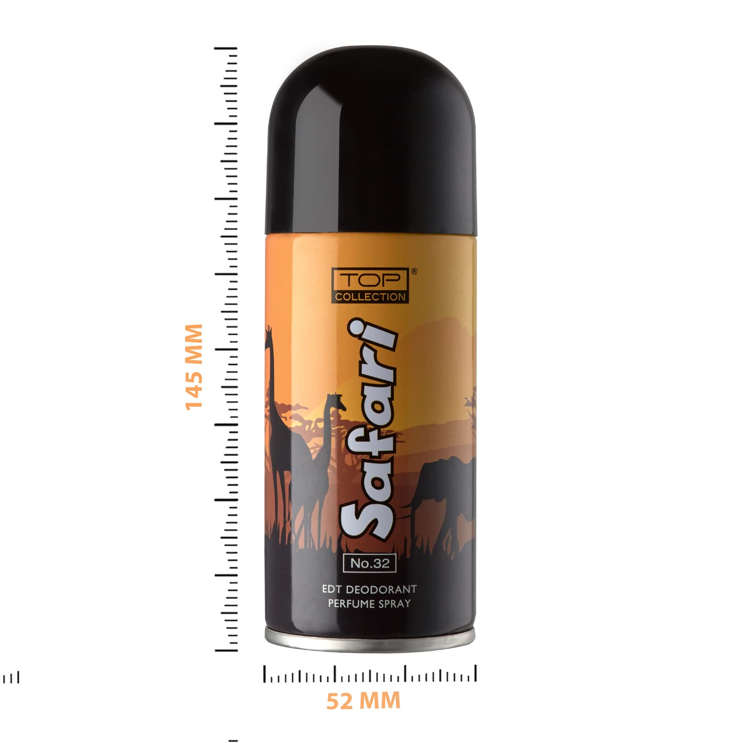 Premium Safari Scent Deodorant Perfume Spray - Long Lasting Fragrance for Men & Women, 150ml - Perfect for Travel, Gym & Everyday Freshness