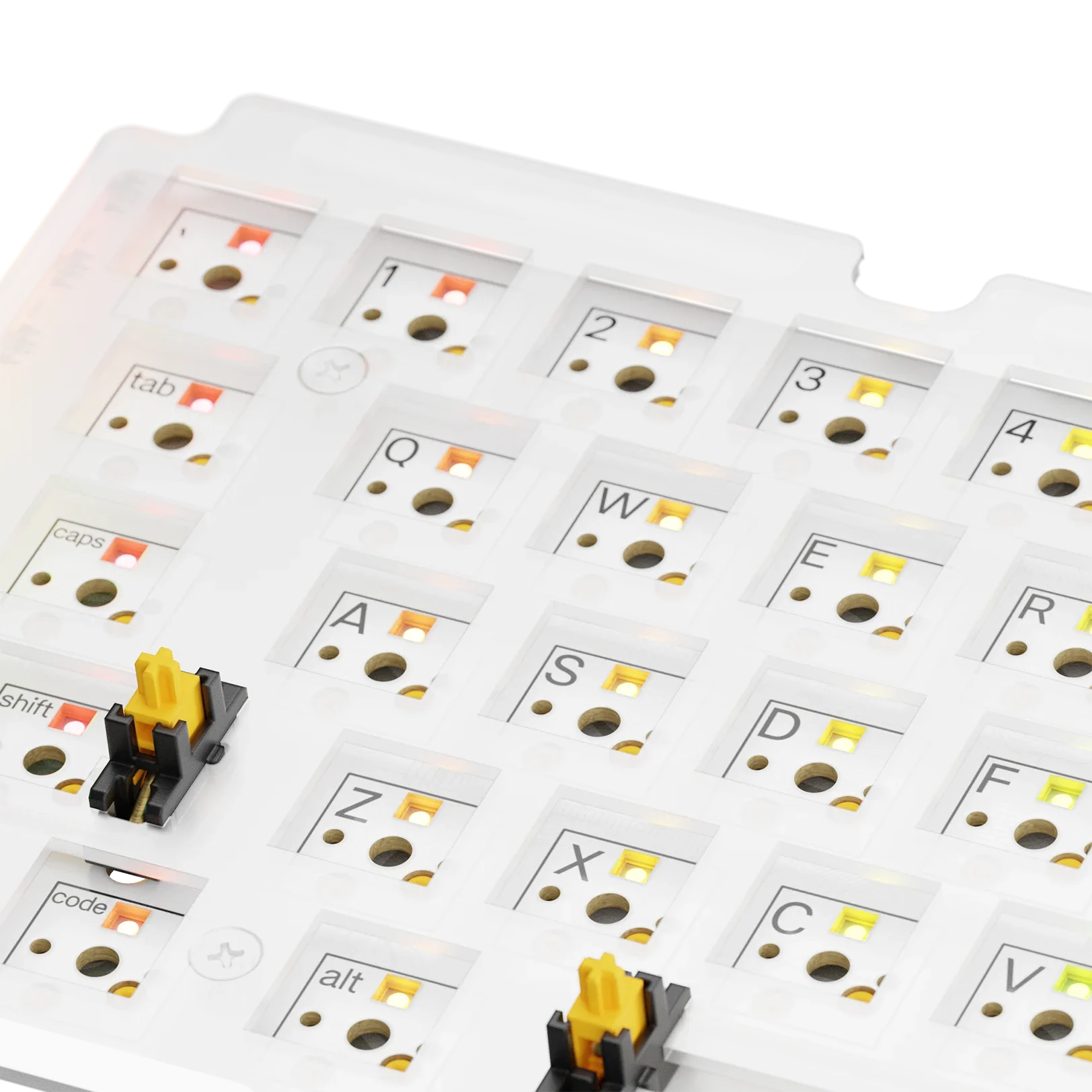 GMMK 3 65% ANSI Polycarbonate Switch Plate - Durable PC Material for Mechanical Keyboard Customization | Perfect for Gaming, Typing & Office Work