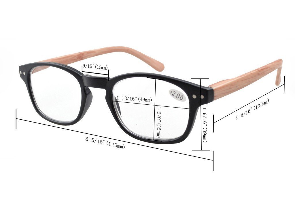 Blue Light Blocking Computer Glasses for Women - UV Protection, Bamboo Frame Design, Anti-Eye Strain - Perfect for Office Work, Gaming & Screen Time