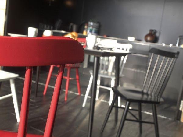 Ironica Bentwood Side Chair by Ton - Modern Wooden Dining Chair for Kitchen, Restaurant & Office - Ergonomic Design & Comfortable Seating