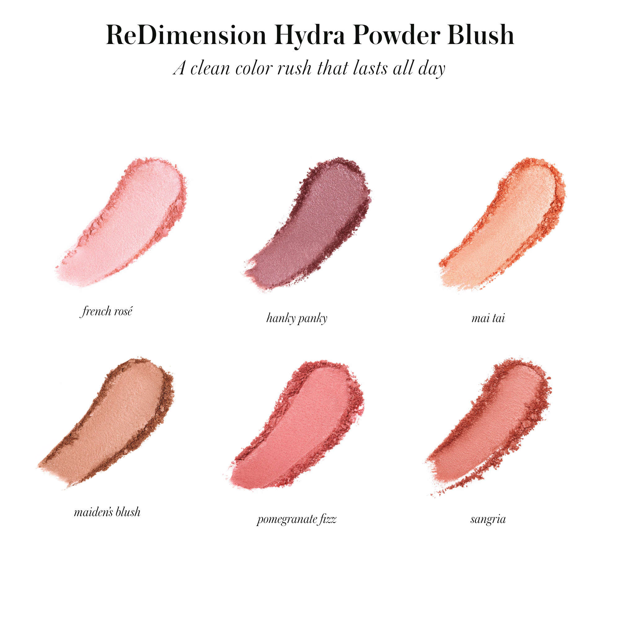 ReDimension Hydra Powder Blush - Long-Lasting Matte Blush for Cheeks | Buildable & Blendable Formula | Perfect for Everyday Wear & Special Occasions