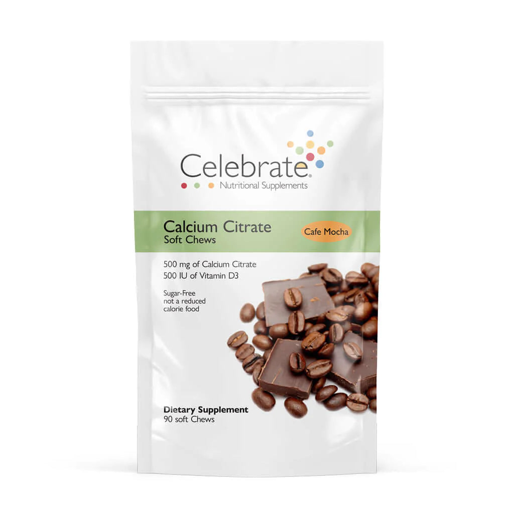 Calcium Citrate Soft Chews for Adults - Delicious & Easy to Take - Supports Bone & Joint Health - Perfect for Daily Supplement & Active Lifestyle