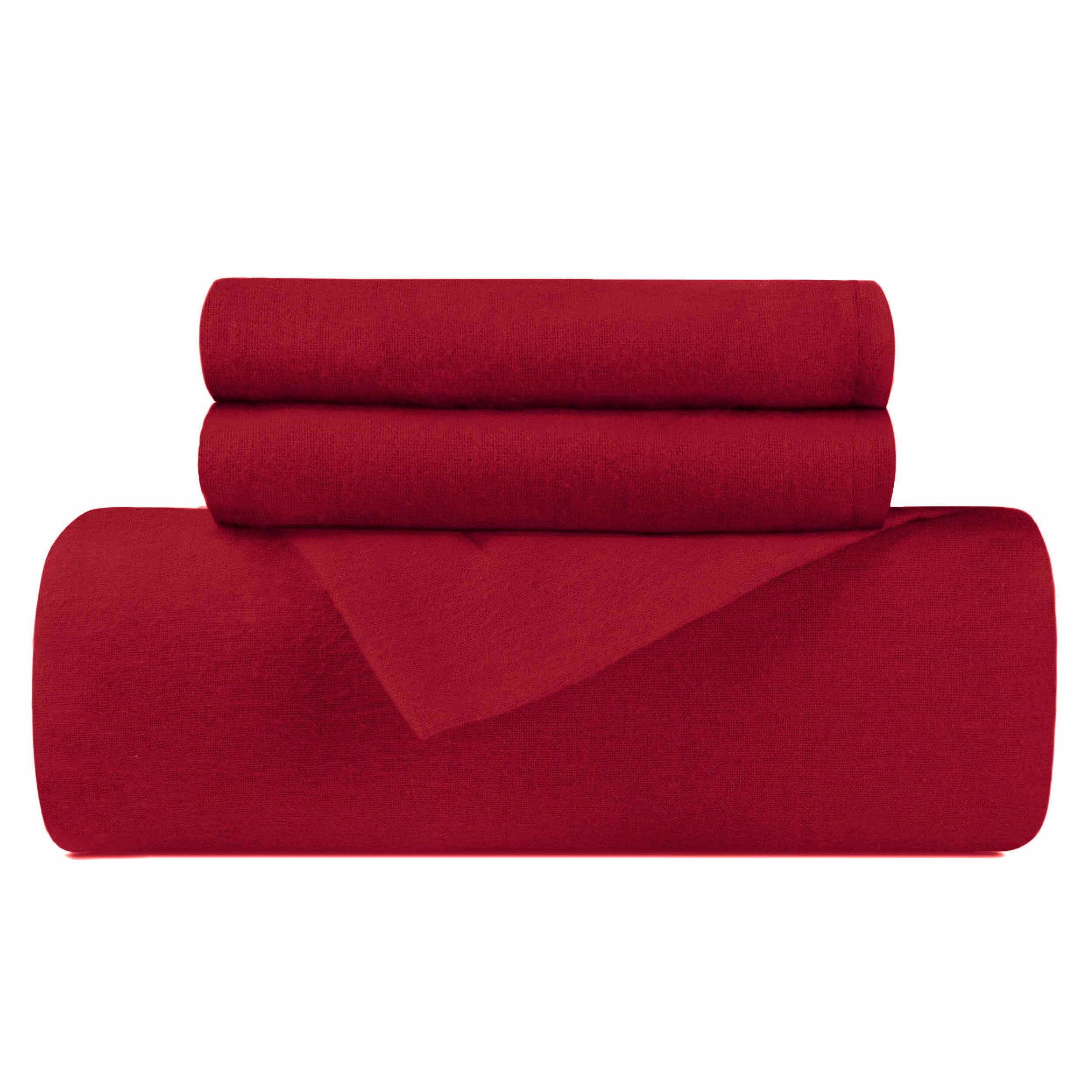 Premium 100% Cotton Flannel Duvet Cover Set - Soft & Cozy Bedding for Winter - Perfect for Master Bedroom, Guest Room & Cold Weather Comfort