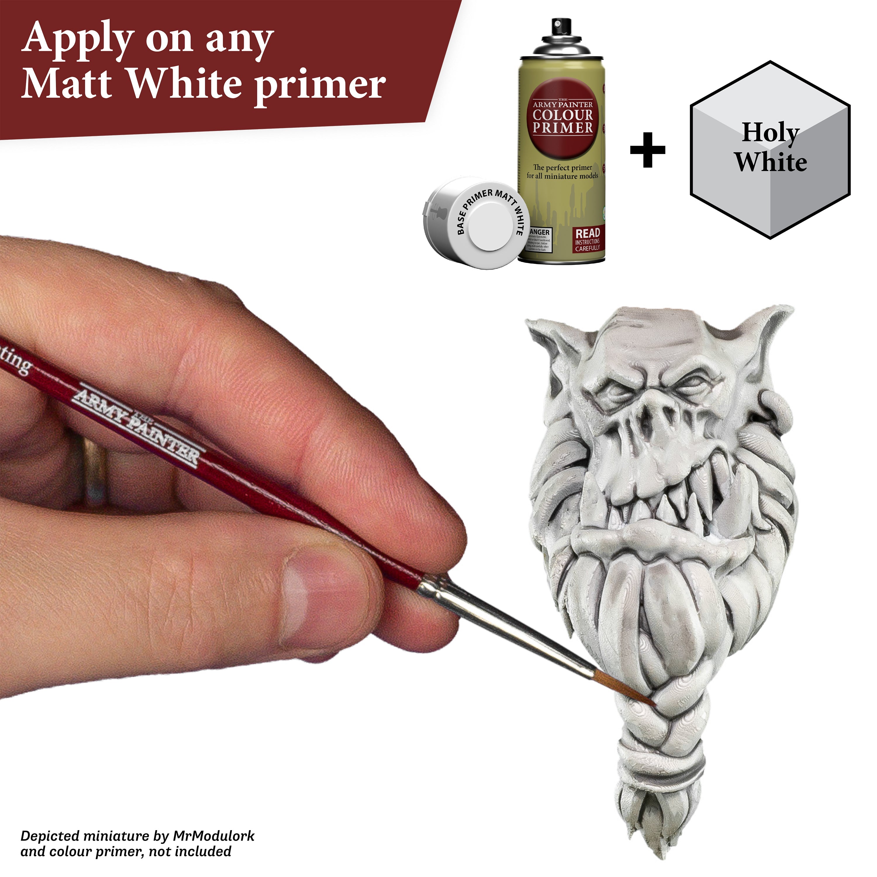 Holy White Speedpaint - Premium Acrylic Paint for Miniatures & Models - Perfect for Warhammer, D&D, and Tabletop Gaming