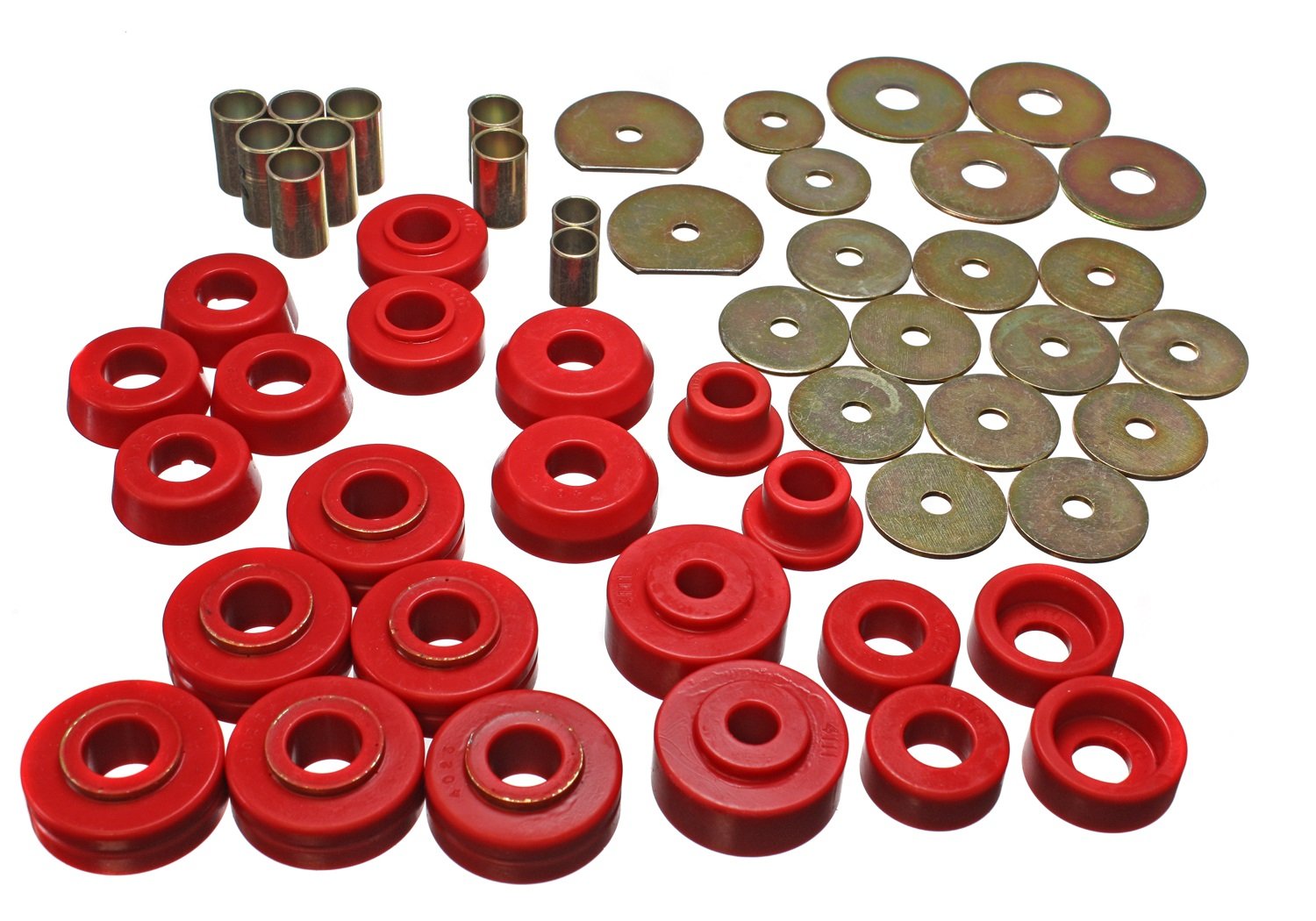Energy Suspension 3.4138R Body Mount Kit for Chevy Silverado/GMC Sierra - Durable Rubber Replacement Bushings for Smooth Ride & Noise Reduction - Perfect for Off-Roading & Daily Commuting