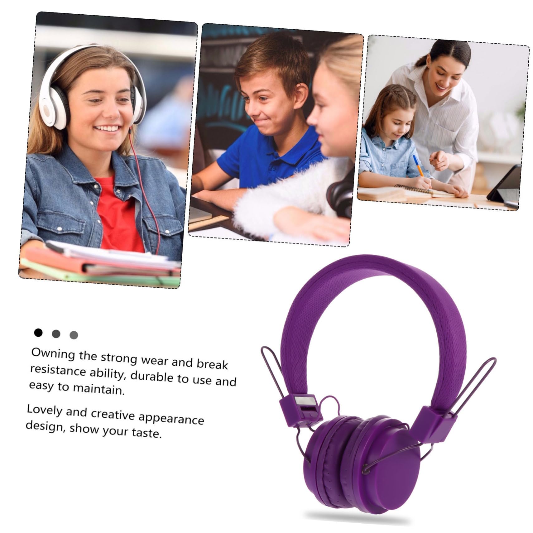 HOMSFOU Ergonomic Gaming Headset for PC & Movies - Comfort & Immersion