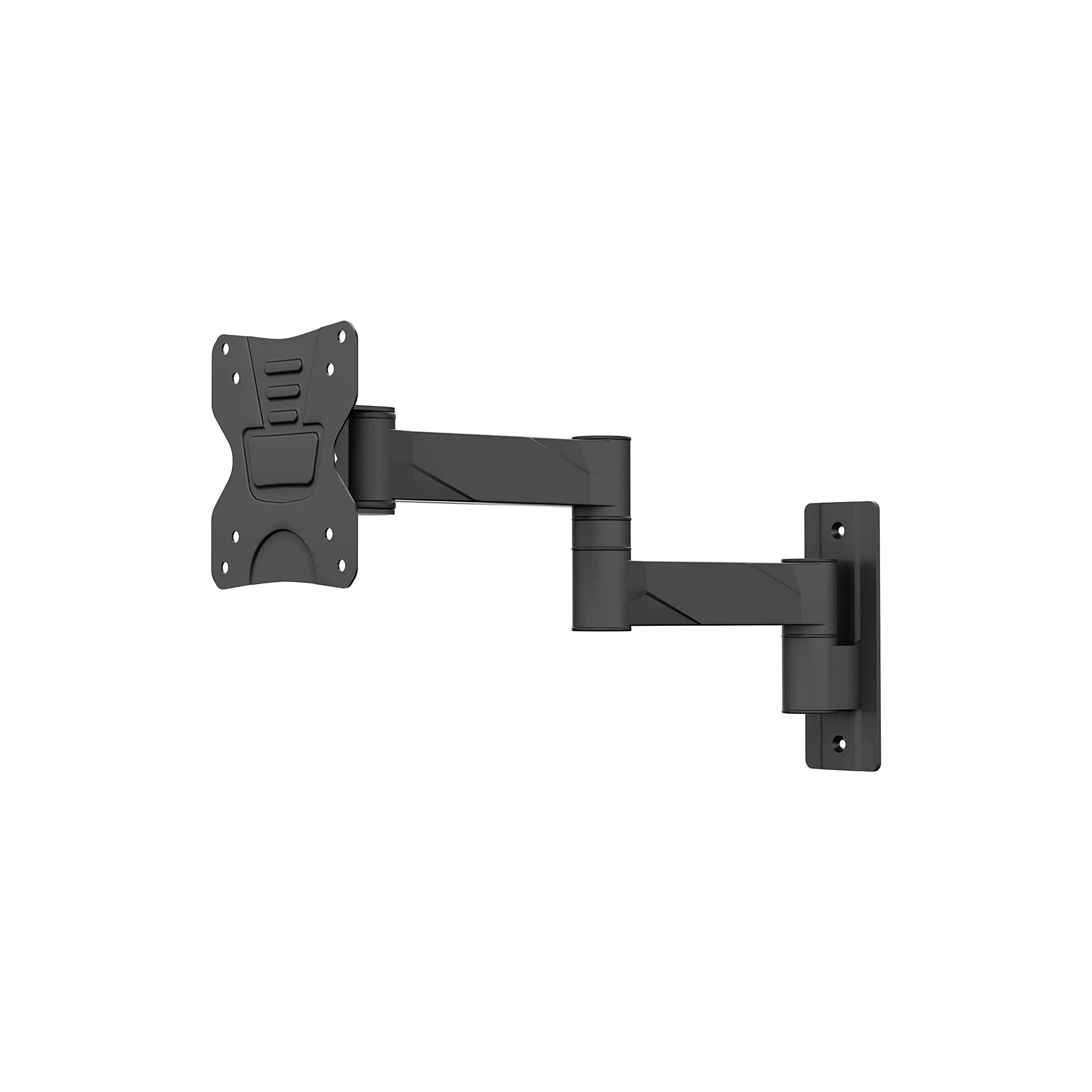 CTA Digital VESA Wall Mount Arm & Enclosure for iPad 7/8/9 Gen 10.2”, 11” iPad Pro, iPad Air 4, Samsung Galaxy Tab 4 10.1”, Galaxy Tab A 10.1”, Lenovo Tab 4, Zebra Tablets - Black | Secure Tablet Mount for Retail, Kitchen & Office Use