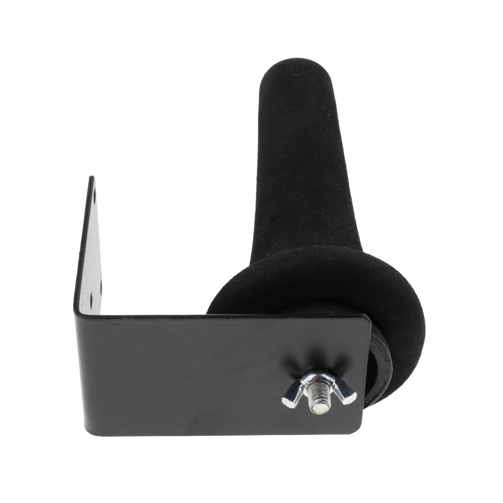 Soprano Saxophone Wall Mount Bracket - Heavy Duty Iron Hanger for Secure Display in Music Rooms & Studios