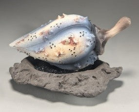 Andy Rogers Ceramics - Small Seed Planter with Base (Black) #AR36 - Perfect for Succulents, Herbs & Home Decor