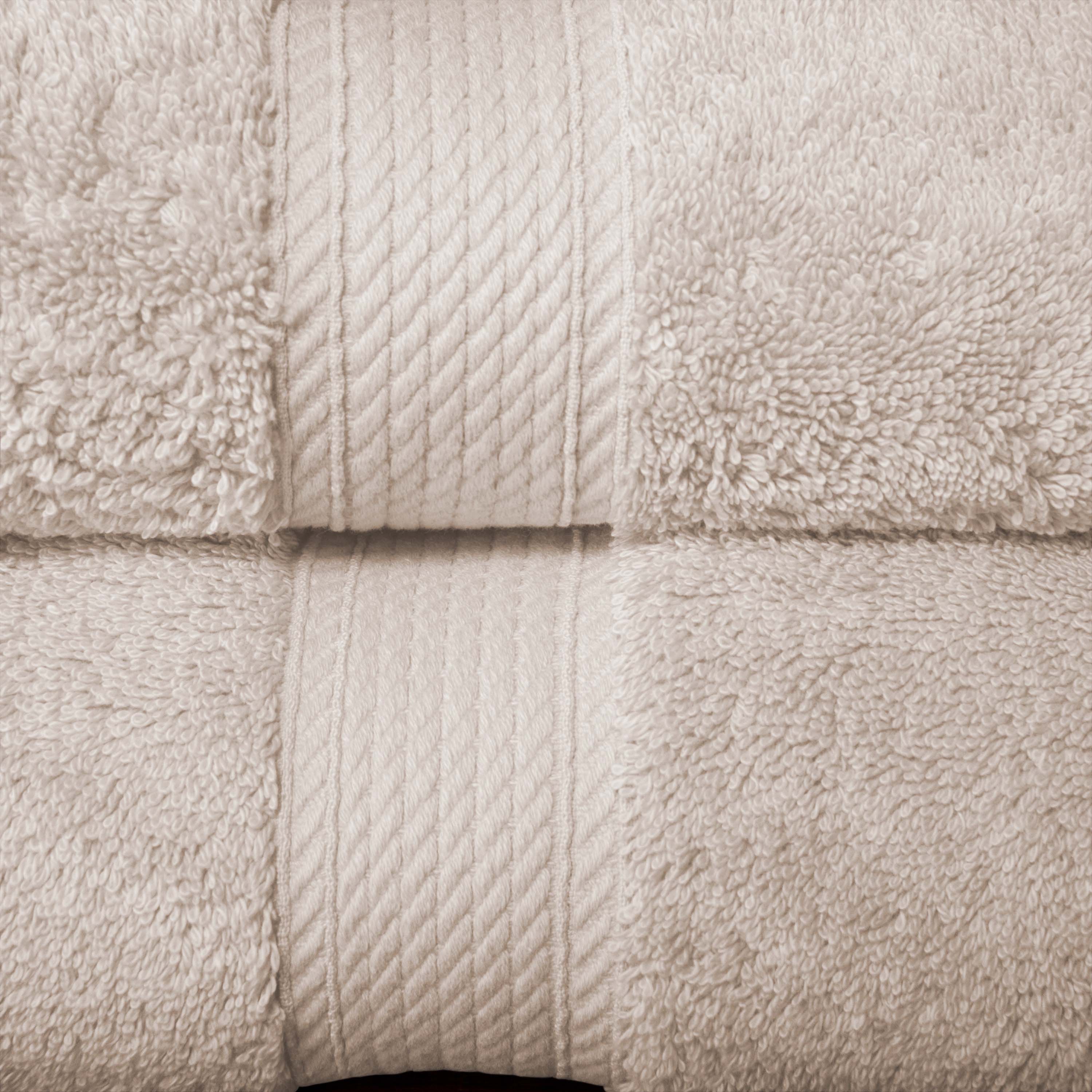 Premium 8-Piece Egyptian Cotton Towel Set - Ultra Soft, Heavyweight & Plush for Bath, Spa & Luxury Home Decor