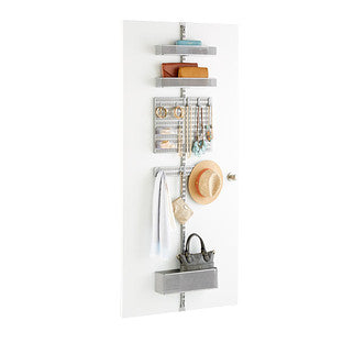 Elfa Door & Wall Rack Bundle - Space Saving Pantry Organizer for Kitchen Storage - Perfect for Spices, Canned Goods & Dry Food Organization