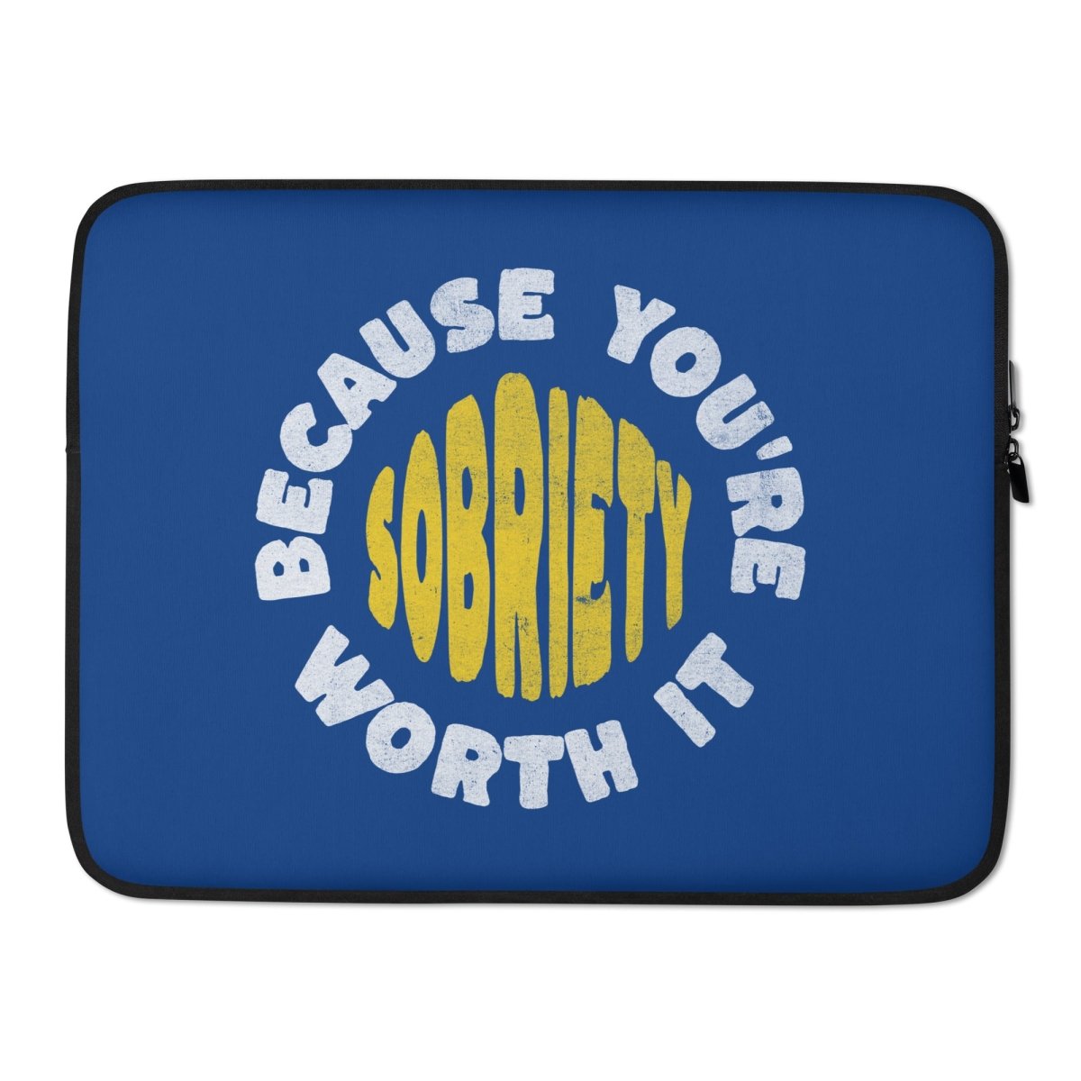 Premium Laptop Sleeve for Sobriety & Recovery - Durable Protection for MacBook & Notebooks - Perfect for AA Meetings, Work & Travel