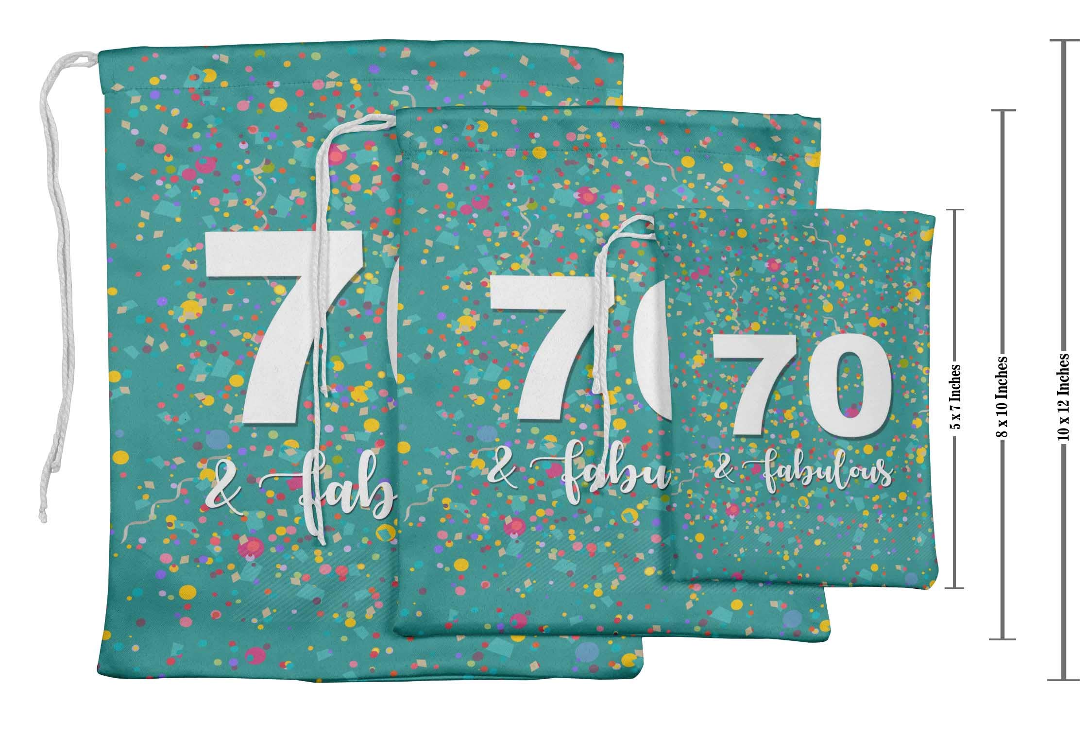 Custom Blue Birthday Party Favor Bags - 15-Piece Set for Gifts & Souvenirs | Perfect for Baby Showers, Bridal Parties & Special Events
