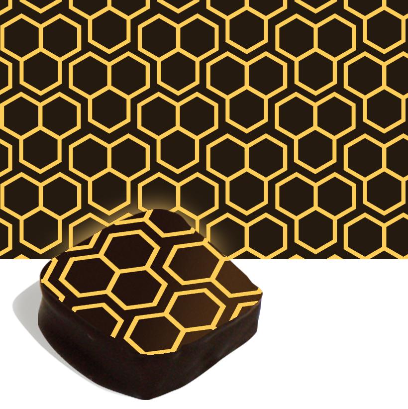 Premium Honeycomb Transfer Sheets for Baking & Cake Decorating - Non-Stick Silicone Mat for Chocolate, Candy & Sugar Art - Perfect for Home Bakers & Professional Pastry Chefs