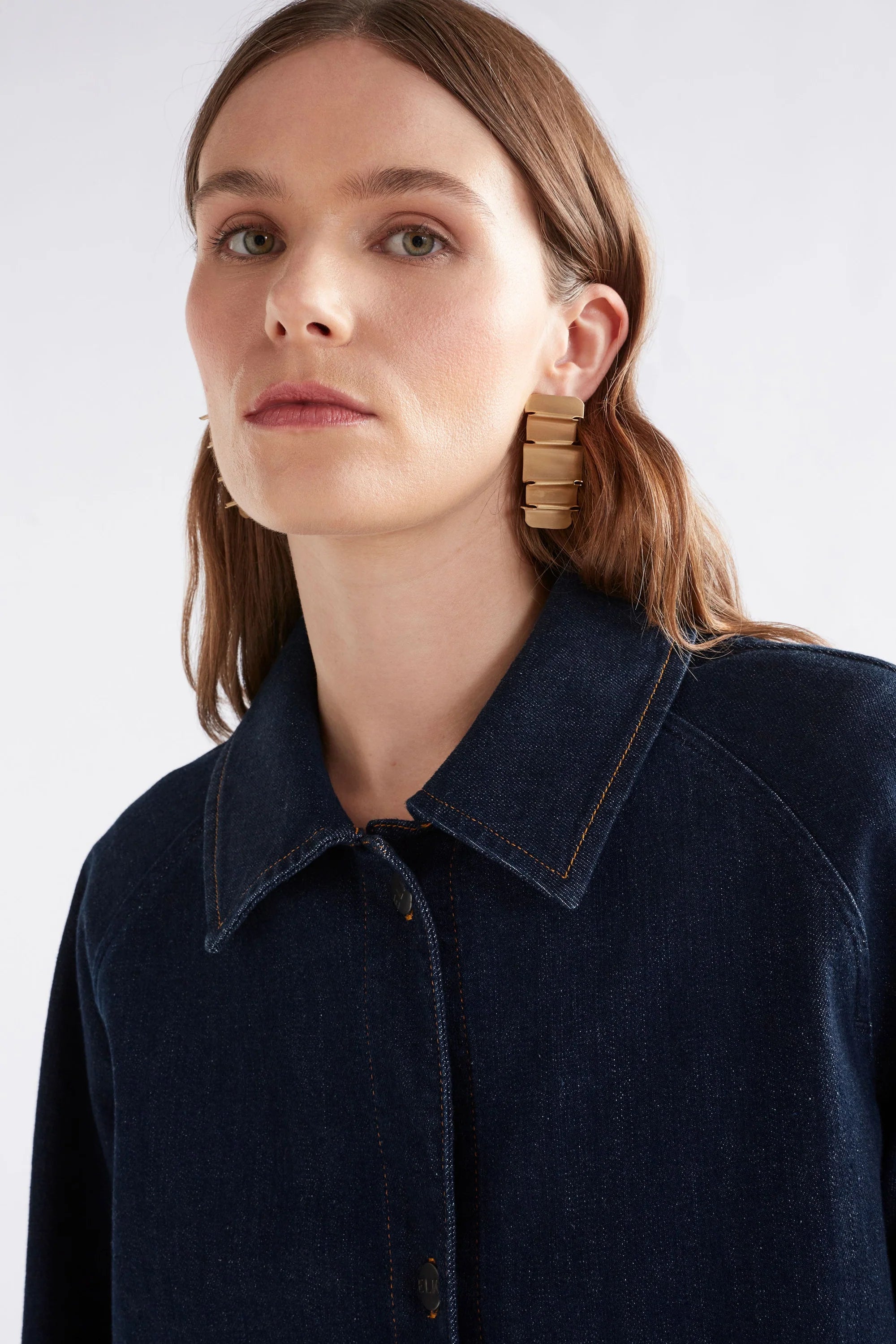 ELK Feldde Earrings for Women - Elegant Gold Hoop Earrings for Everyday Wear - Perfect for Office, Party & Casual Outfits
