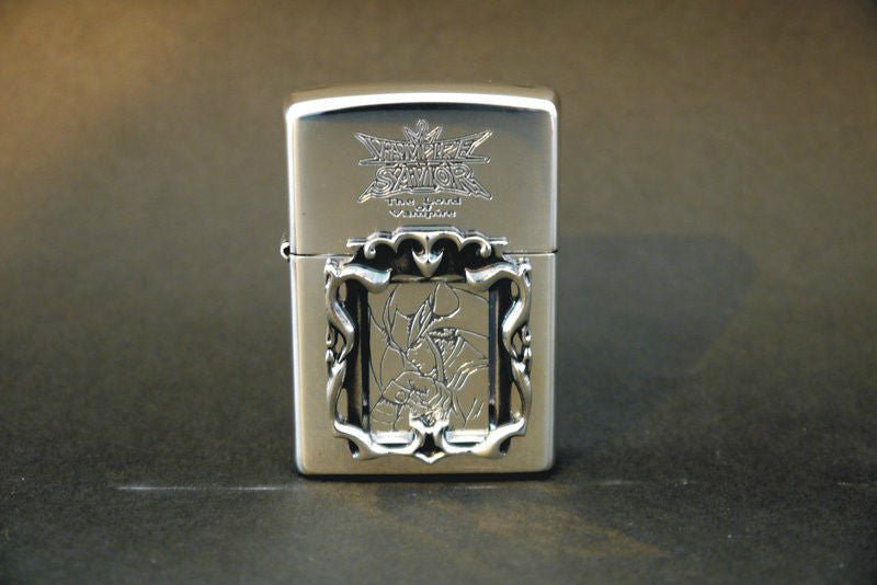 1998 Capcom Darkstalkers Vampire Savior The Lord of Zippo Limited Edition Collectible Lighter - Jedah Character Design - Perfect for Gaming Collectors & Anime Fans Display