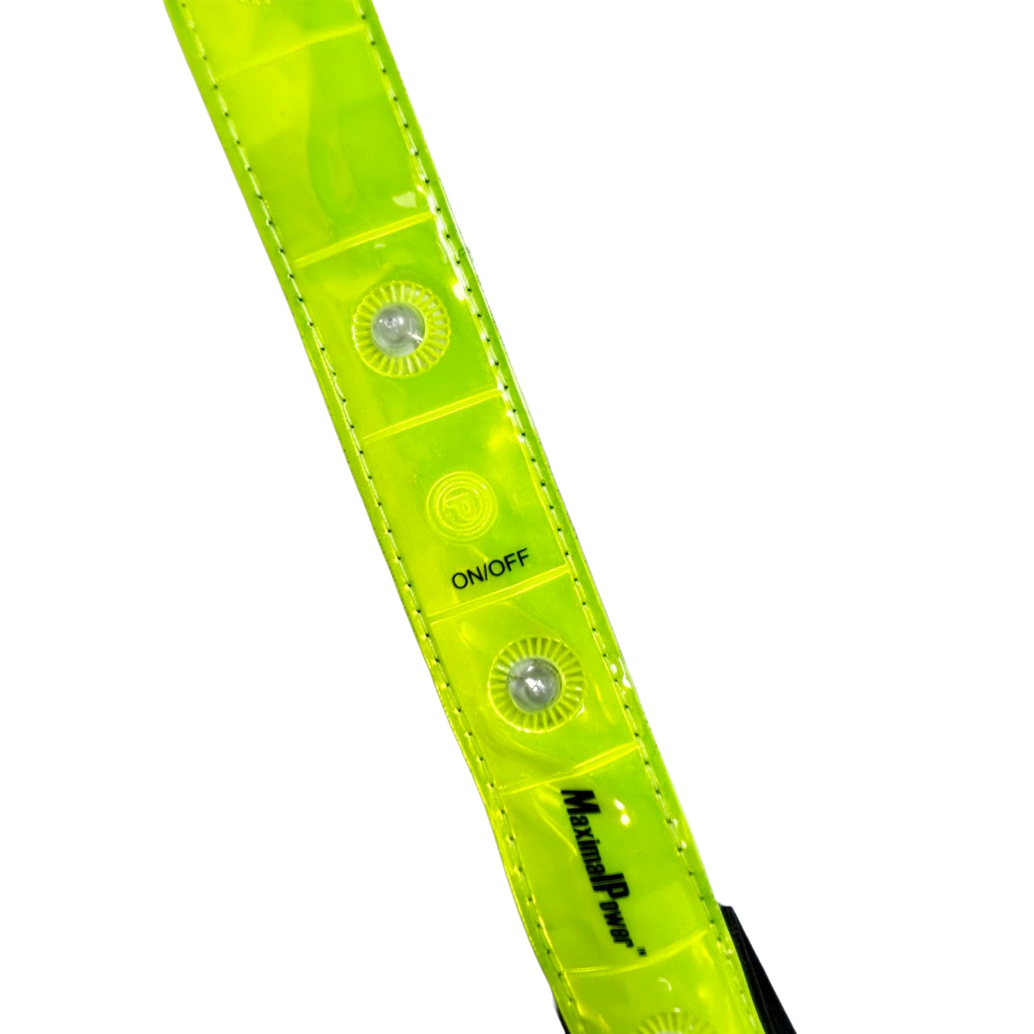 Roadside X Training Cross Country Cycling Safety Band with 4 LED Lights - High Visibility Reflective Armband for Night Running, Jogging & Outdoor Sports