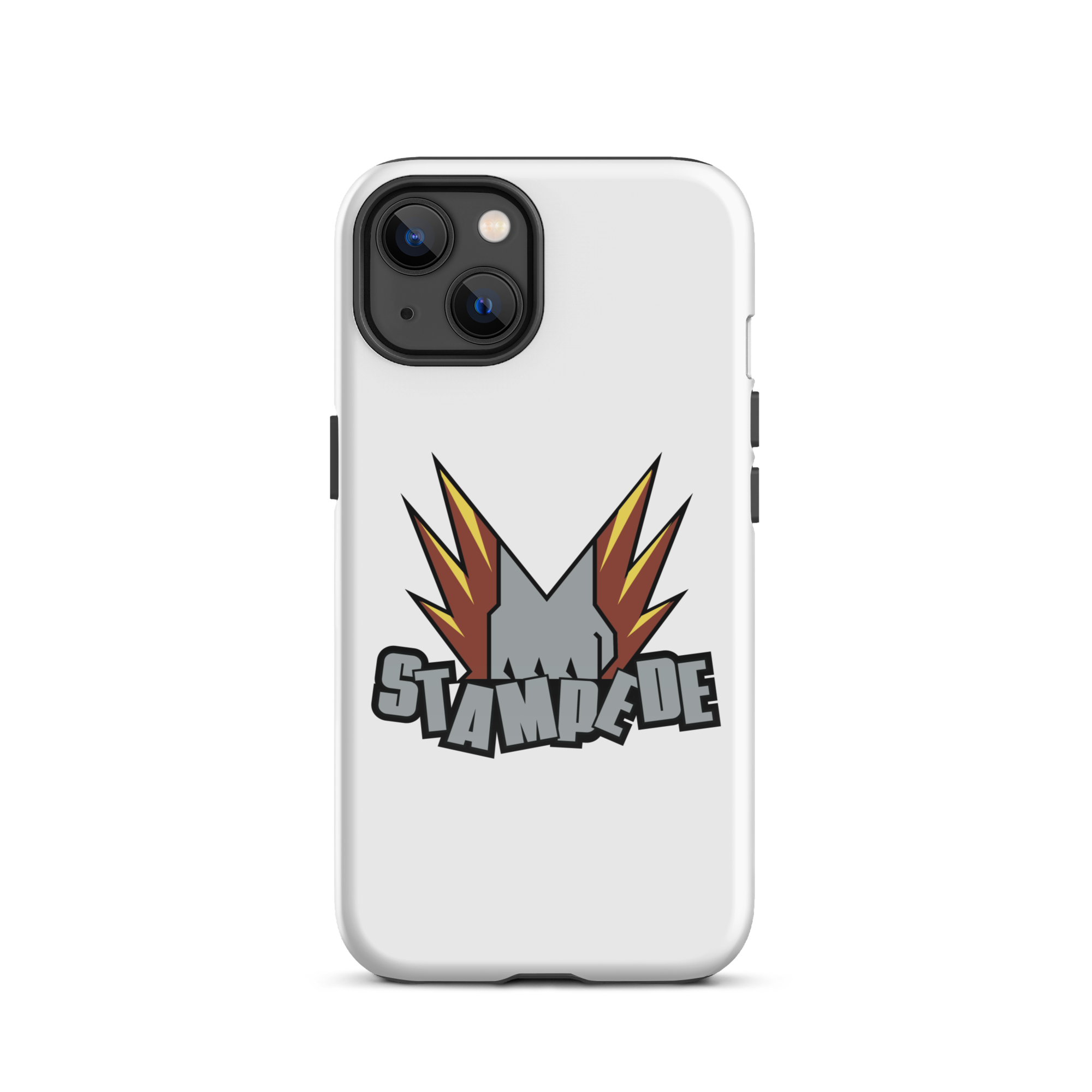 Zoo Jitsu Fighters Stampede Durable Shockproof iPhone Case - Perfect for Outdoor Adventures & Extreme Sports Protection