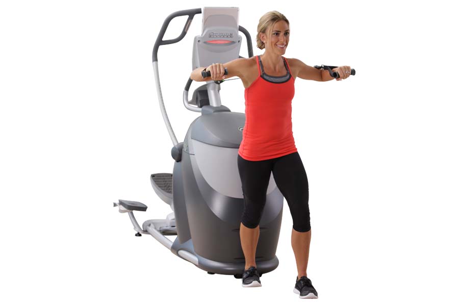 Octane Q35x Home Elliptical Machine - Low Impact Cardio Trainer for Full Body Workout | Perfect for Home Gym, Small Spaces & Apartment Fitness | Burn Calories & Tone Muscles