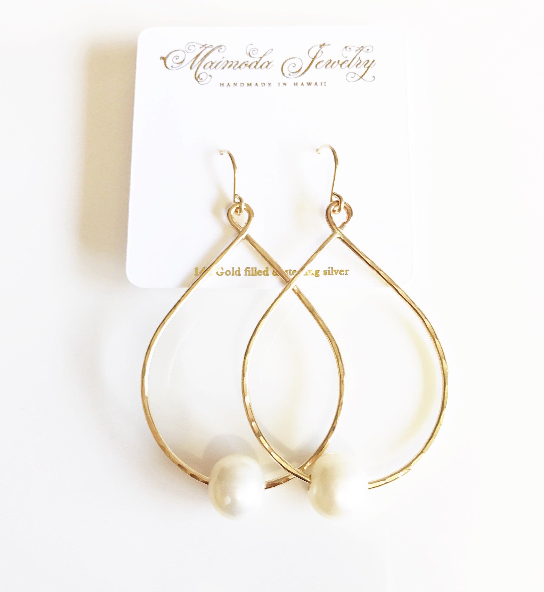 Molly White Pearl Earrings (E353) - Elegant Dangle Earrings for Women, Perfect for Weddings, Parties & Everyday Wear