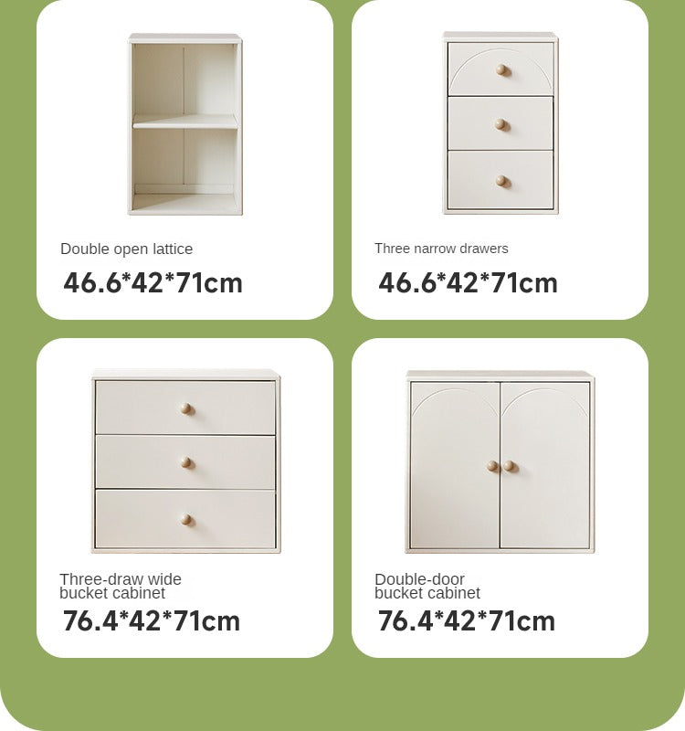 Pine Solid Wood Cream Kids Dresser with 5 Drawers - Nursery Storage Cabinet for Baby Clothes & Toys - Perfect for Bedroom, Playroom & Daycare Organization