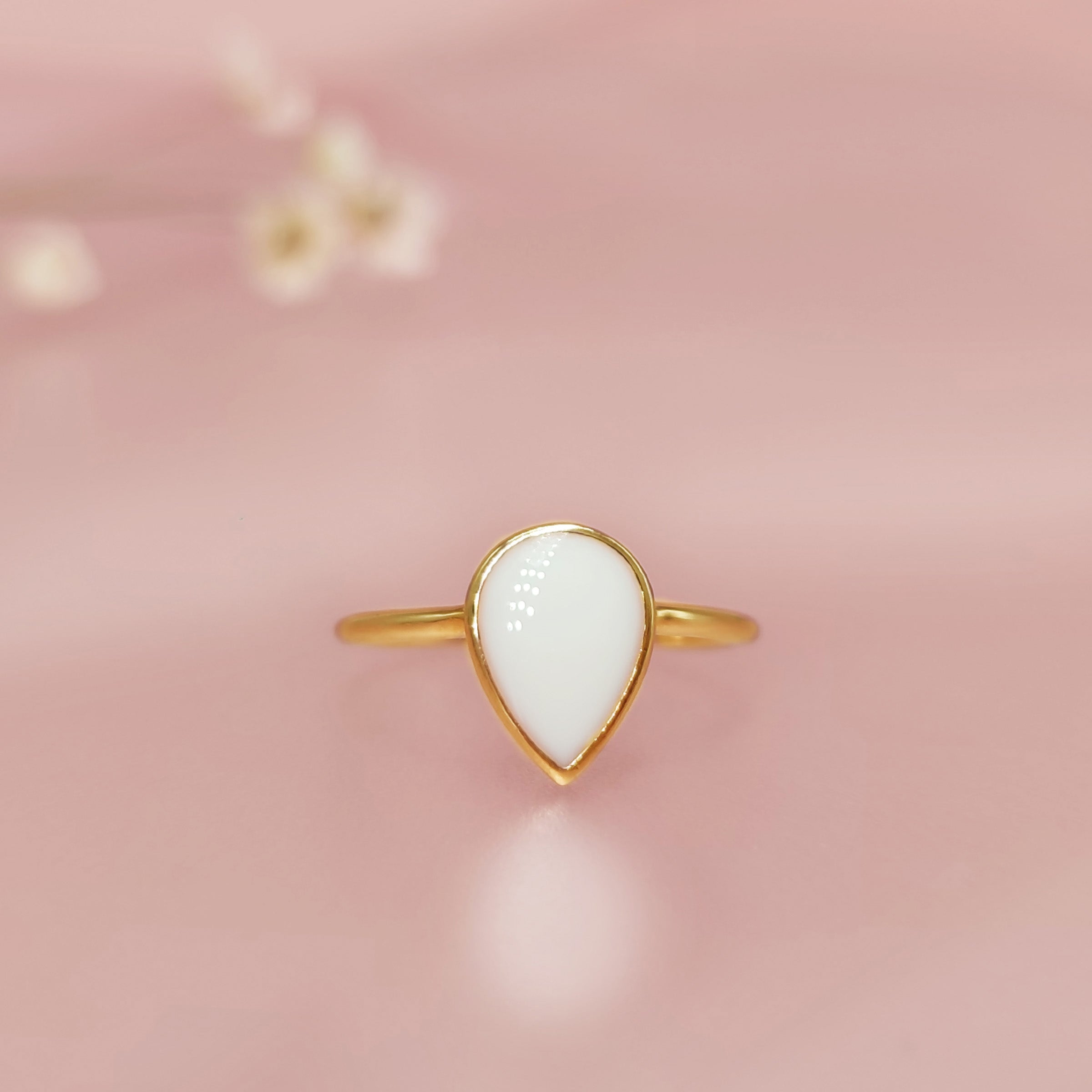 Sterling Silver Teardrop Breastmilk Keepsake Jewelry Set - DIY Memorial Ring & Necklace Kit for Mothers - Perfect for Baby Shower Gifts and Cherished Memories