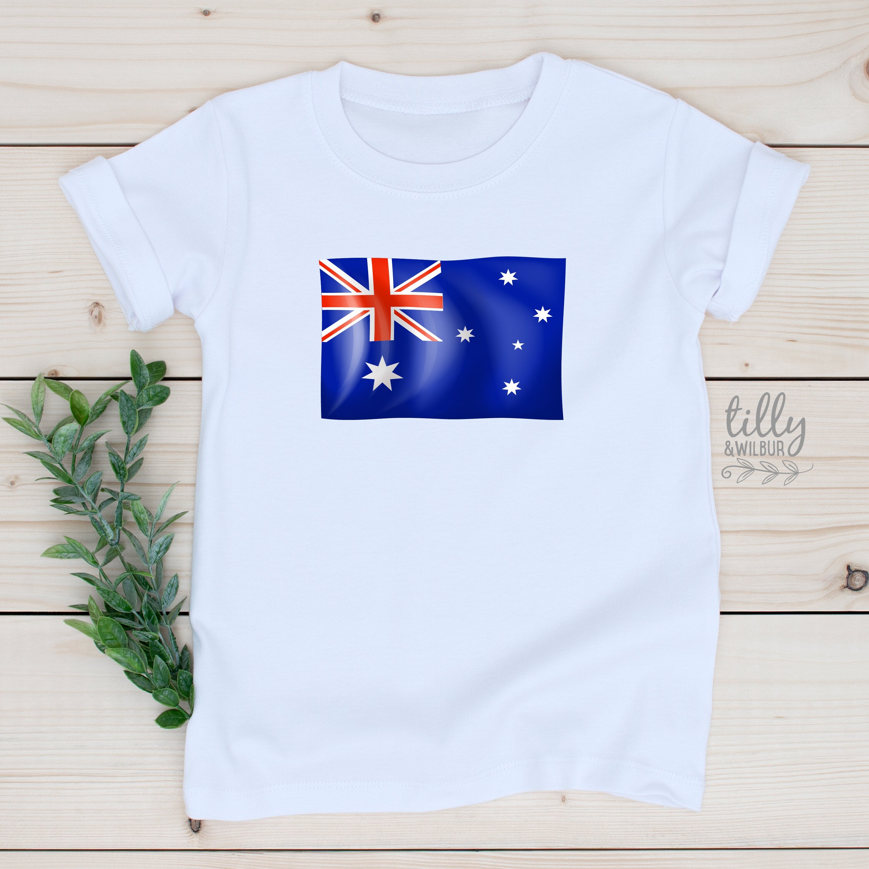 Australia Day Kids T-Shirt - Patriotic Australian Flag Design for Boys & Girls - Perfect for National Celebrations, School Events & Family Gatherings
