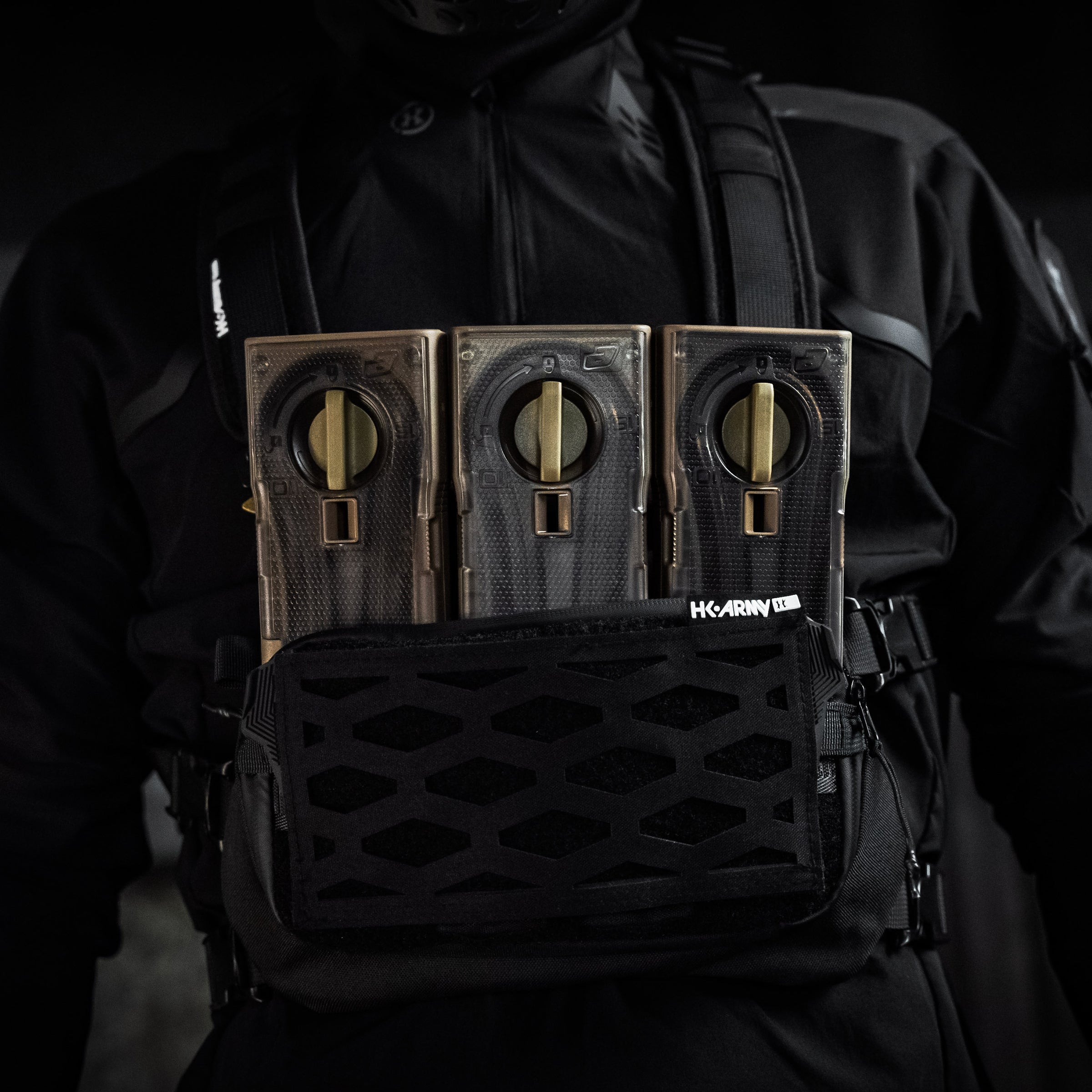 Tactical Chest Rig - Black | Molle Compatible Military Vest for Airsoft, Hunting & Outdoor Adventures | Durable & Adjustable Gear for Men
