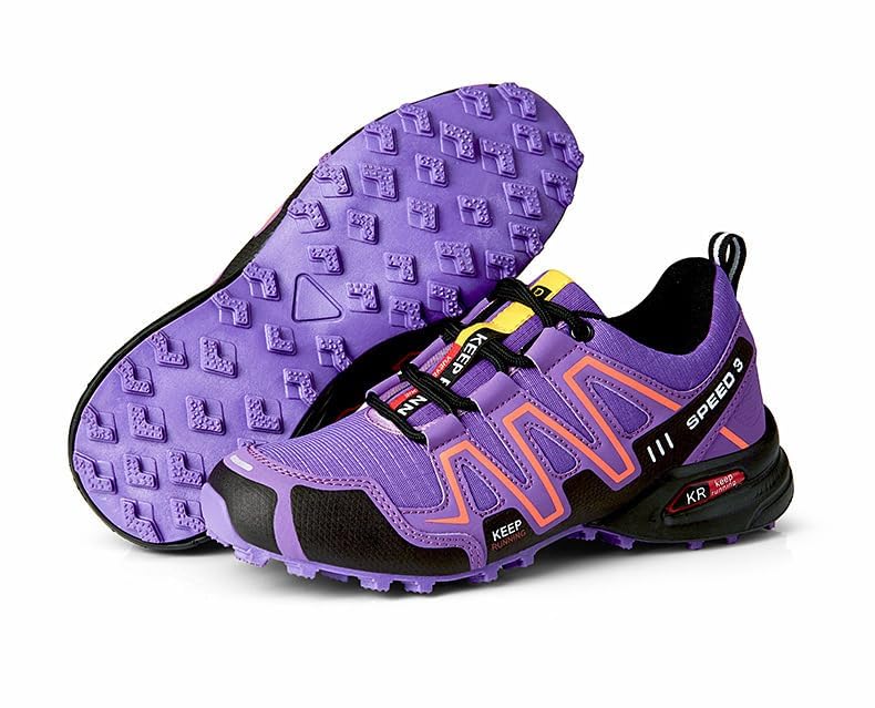 Women's Breathable Hiking Shoes - Waterproof Lightweight Non-Slip Walking Sneakers for Trekking, Camping & Outdoor Activities | Perfect for Trail Hikes, Travel Adventures & Daily Comfort
