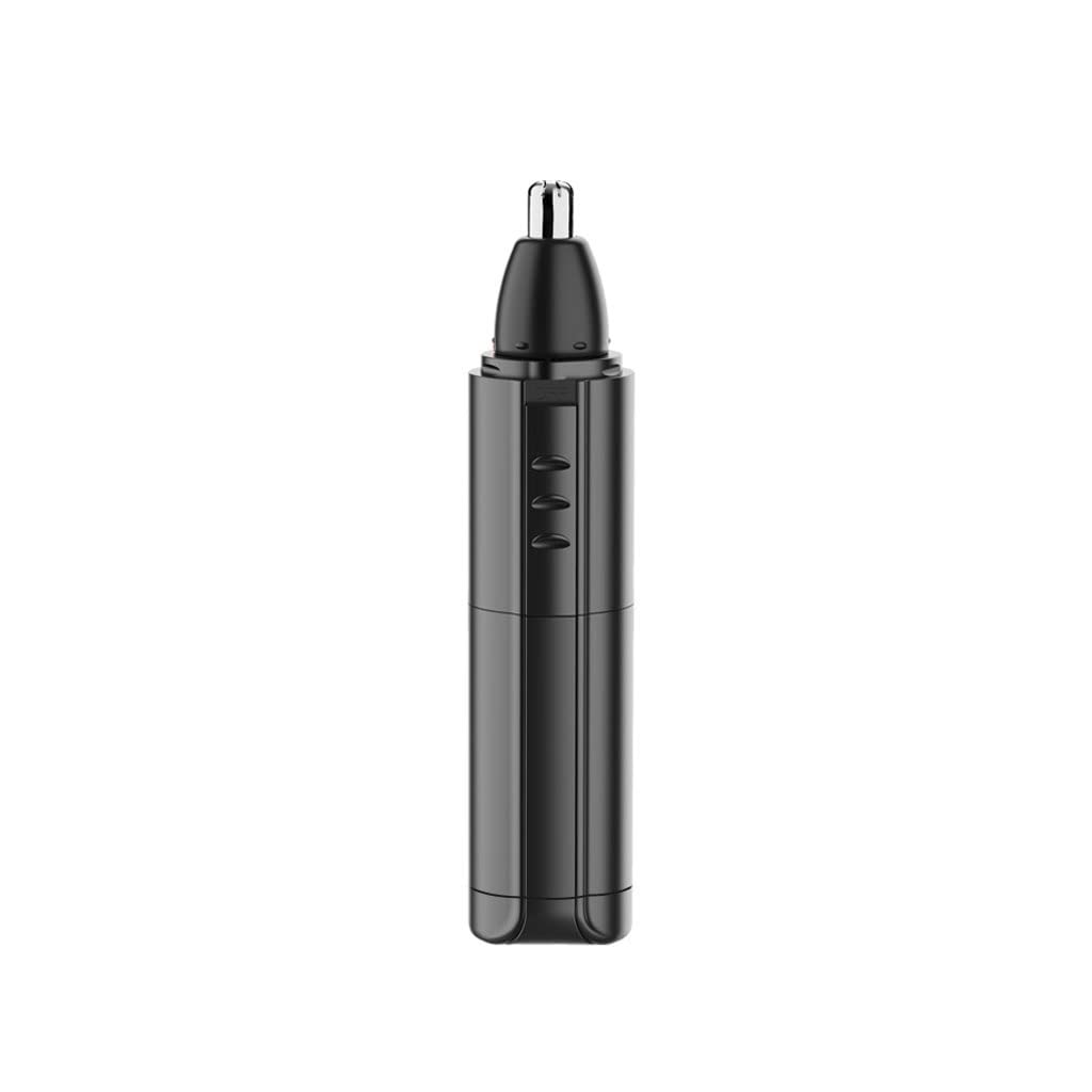 Rechargeable Electric Nose & Eyebrow Trimmer for Men and Women - Multi-Function Personal Grooming Kit (Black) - Perfect for Travel, Home Use, and Precise Facial Hair Trimming