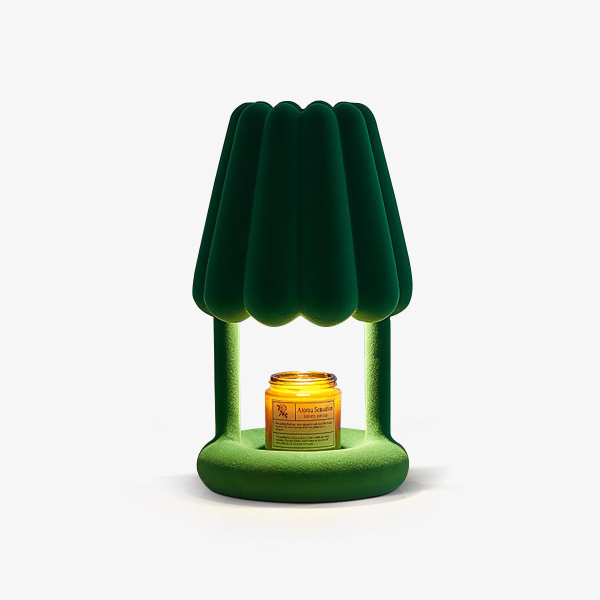 Coral Ice Cream Table Lamp - Decorative LED Night Light for Bedroom, Living Room & Kids Room - Perfect for Home Decor & Gift Giving