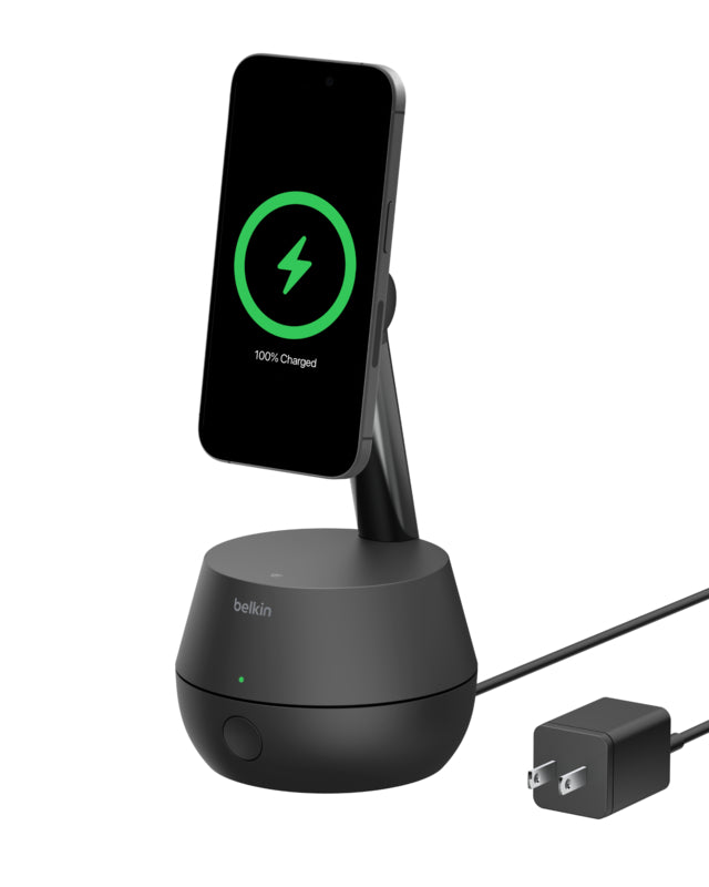 Smartphone Tracking Stand with Dockkit for Streamers, Vloggers & Filmmakers - Hands-Free Live Streaming, Action Videos & Facetime - Perfect for YouTube, TikTok & Social Media Content Creation