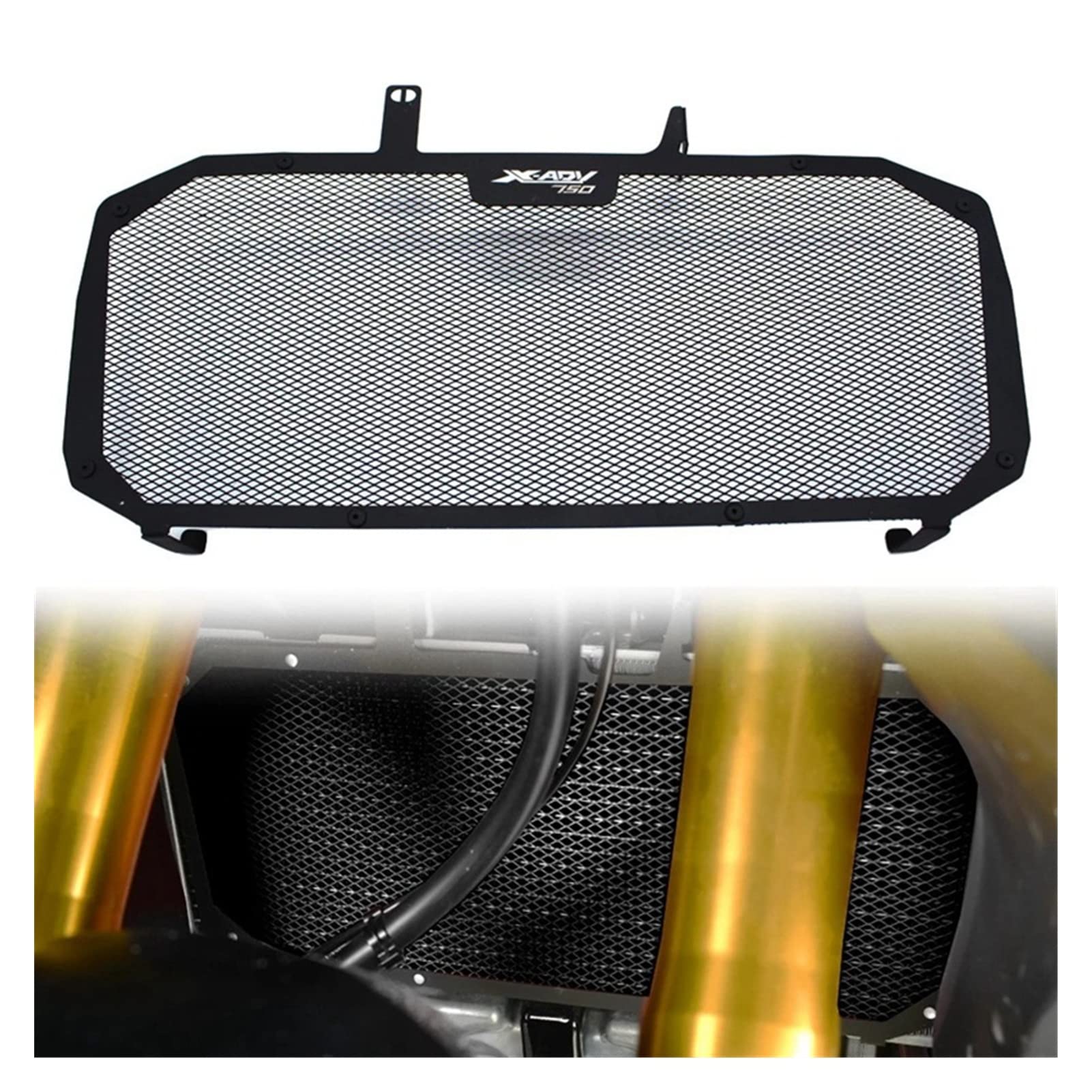 Honda Forza 750 & XADV750 2020-2021 Motorcycle Radiator Guard - Heavy Duty Aluminum Radiator Protection Grille Cover - Perfect for Off-Road, Adventure Riding & Daily Commuting