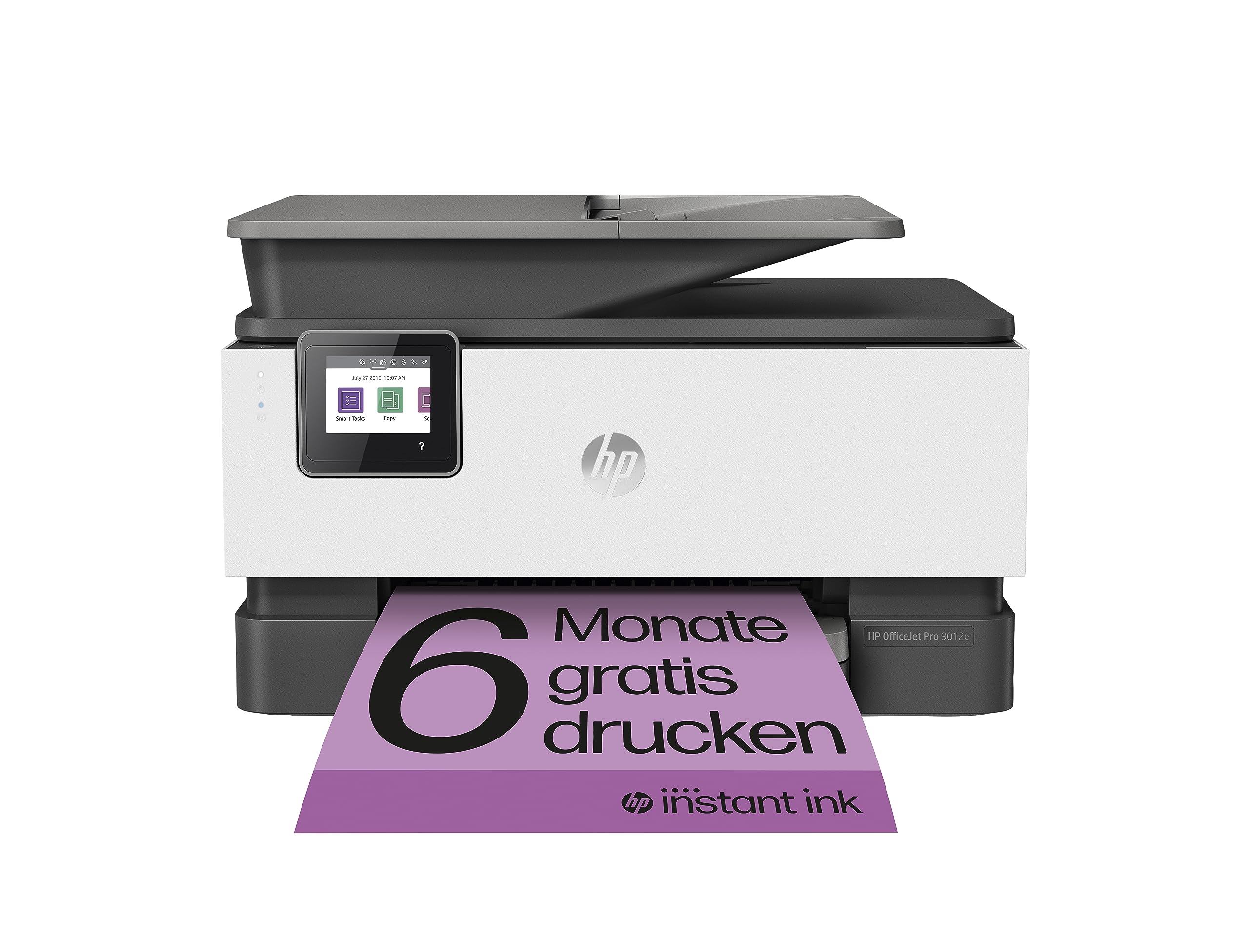 HP OfficeJet Pro 9012e All-in-One Wireless Printer with Scanner, Copier & Fax - 6 Months Free Instant Ink, HP+ Enabled, Duplex Printing, AirPrint, ePrint - Perfect for Home Office & Small Business Productivity
