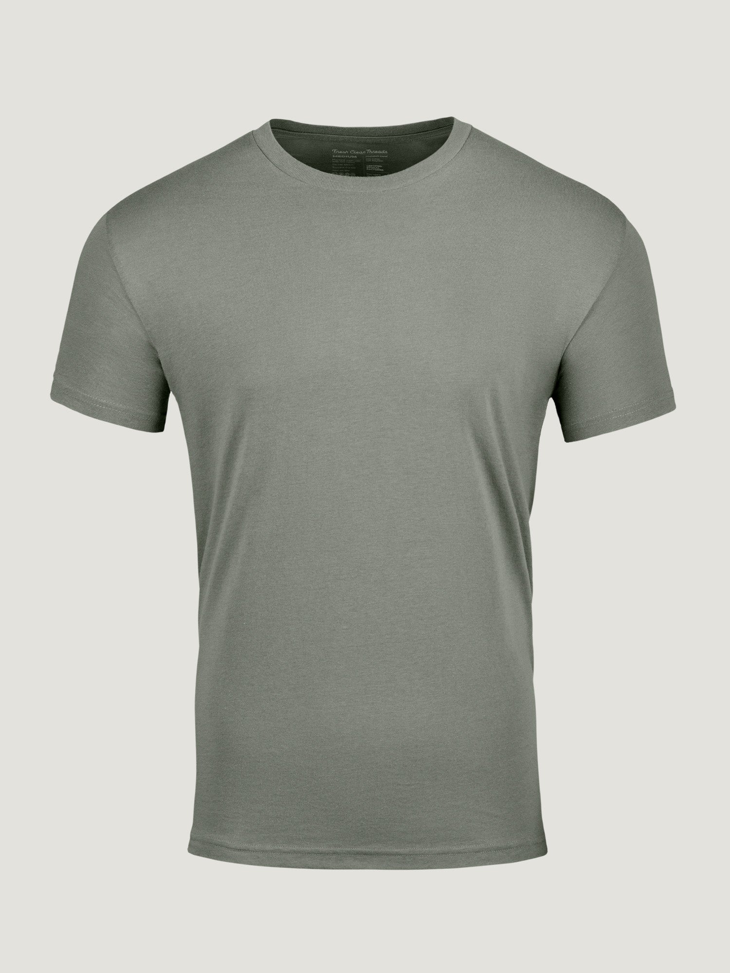 Stylish Mercury Green Crew Neck T-Shirt for Men & Women | Soft Cotton Casual Tee | Perfect for Everyday Wear, Gym & Outings