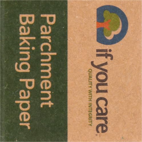 If You Care Unbleached Parchment Baking Paper - 70 Sq Ft, Eco-Friendly & Non-Stick for Baking, Roasting, and Cooking | Perfect for Cookies, Cakes, Bread & More